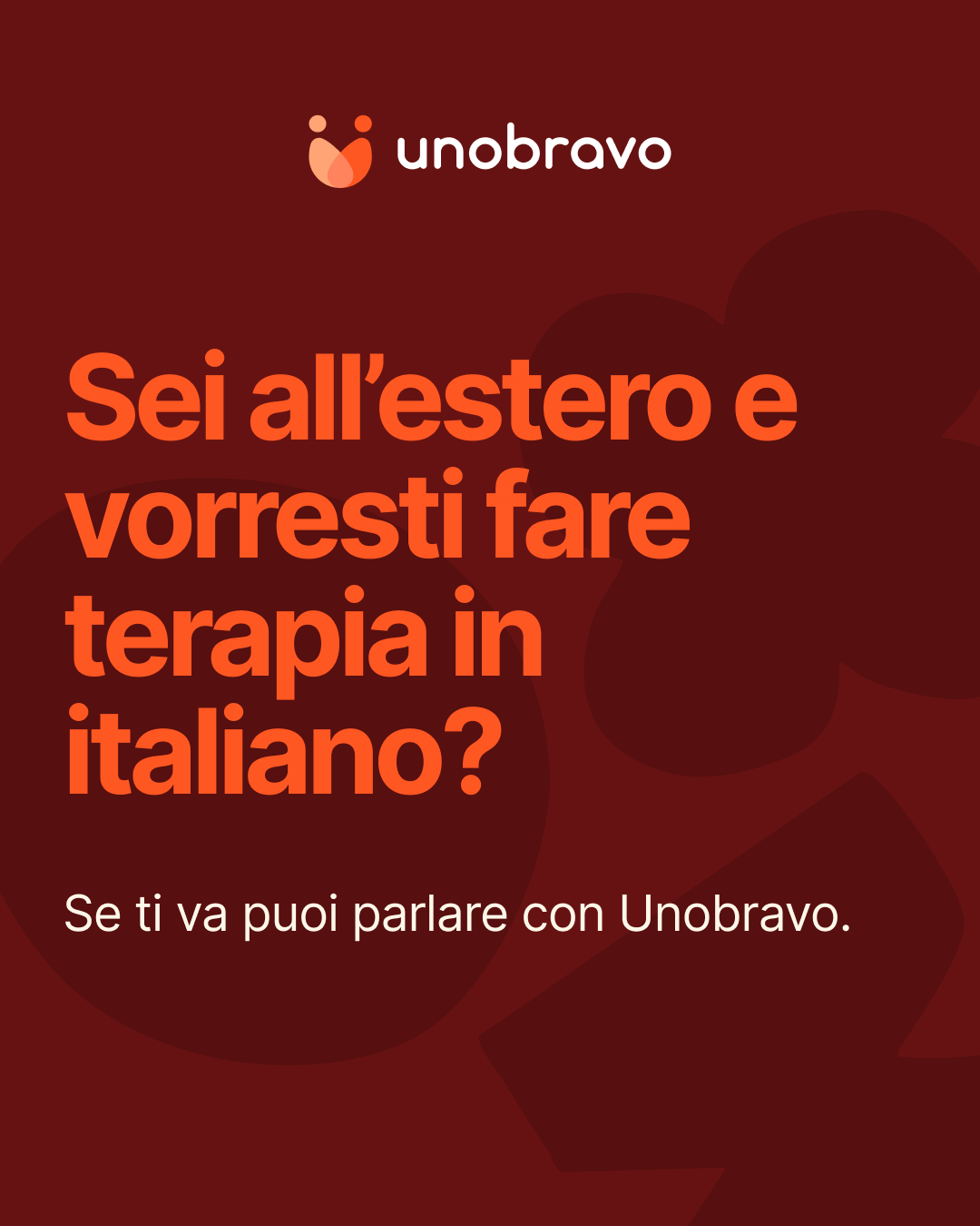 Unobravo Facebook ad