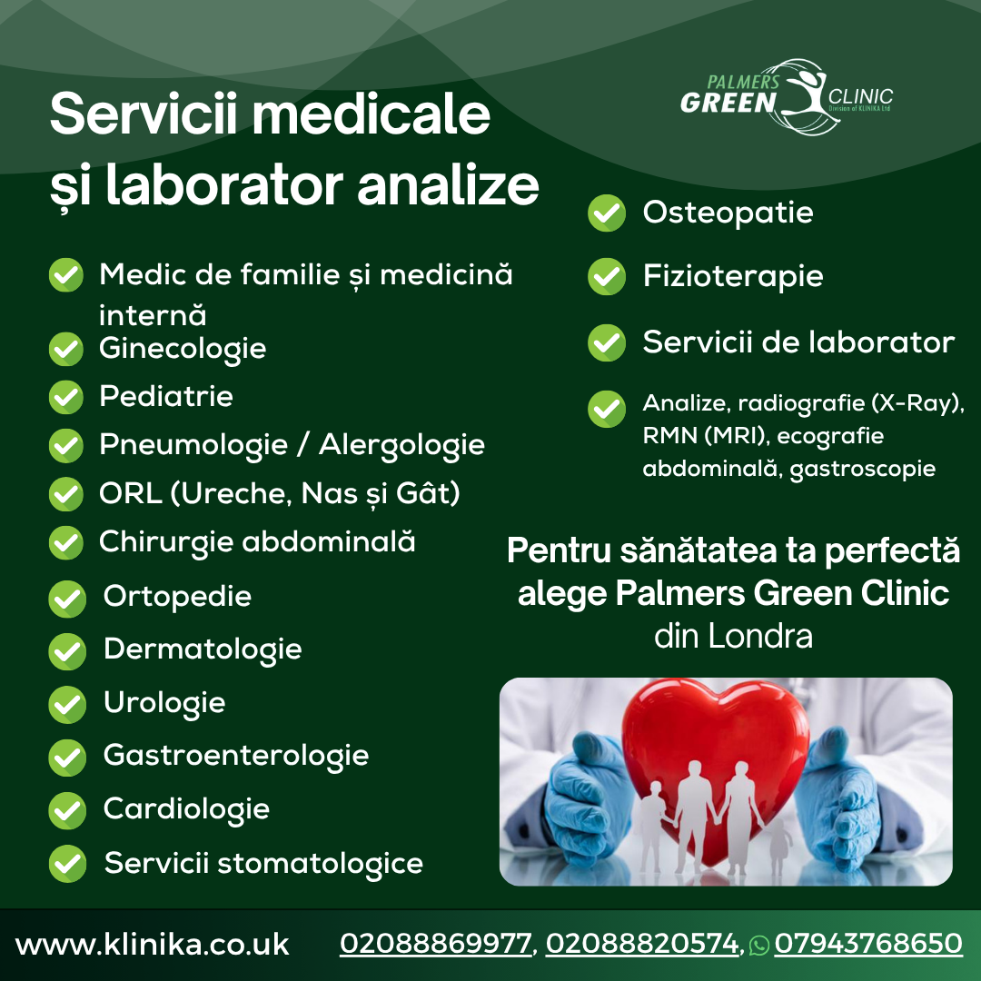 Palmers Green Clinic Facebook ad