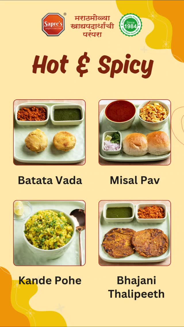 Sapre's Facebook ad: Sapre Foods offers a delicious variety of hot…