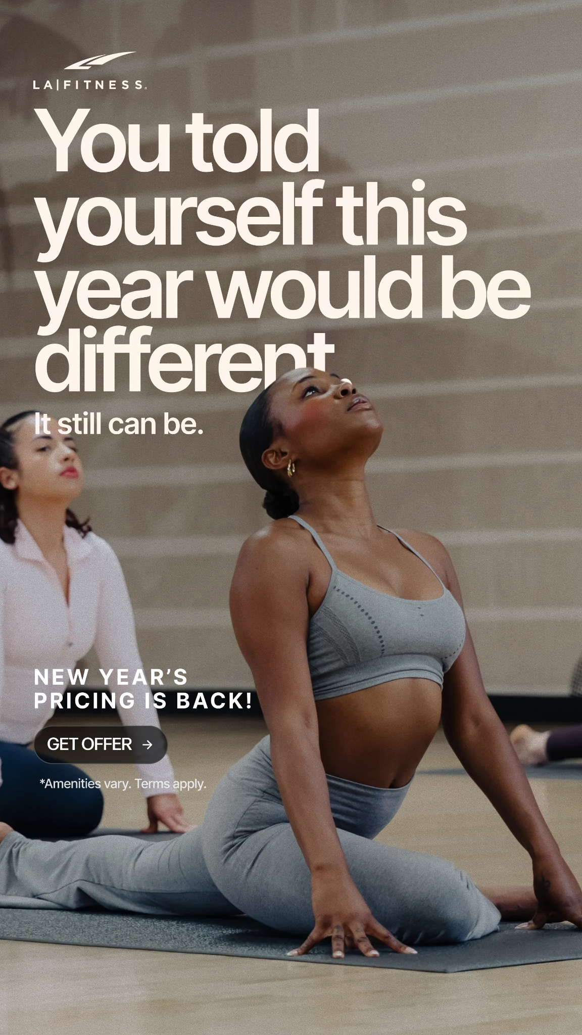 LA Fitness Facebook ad