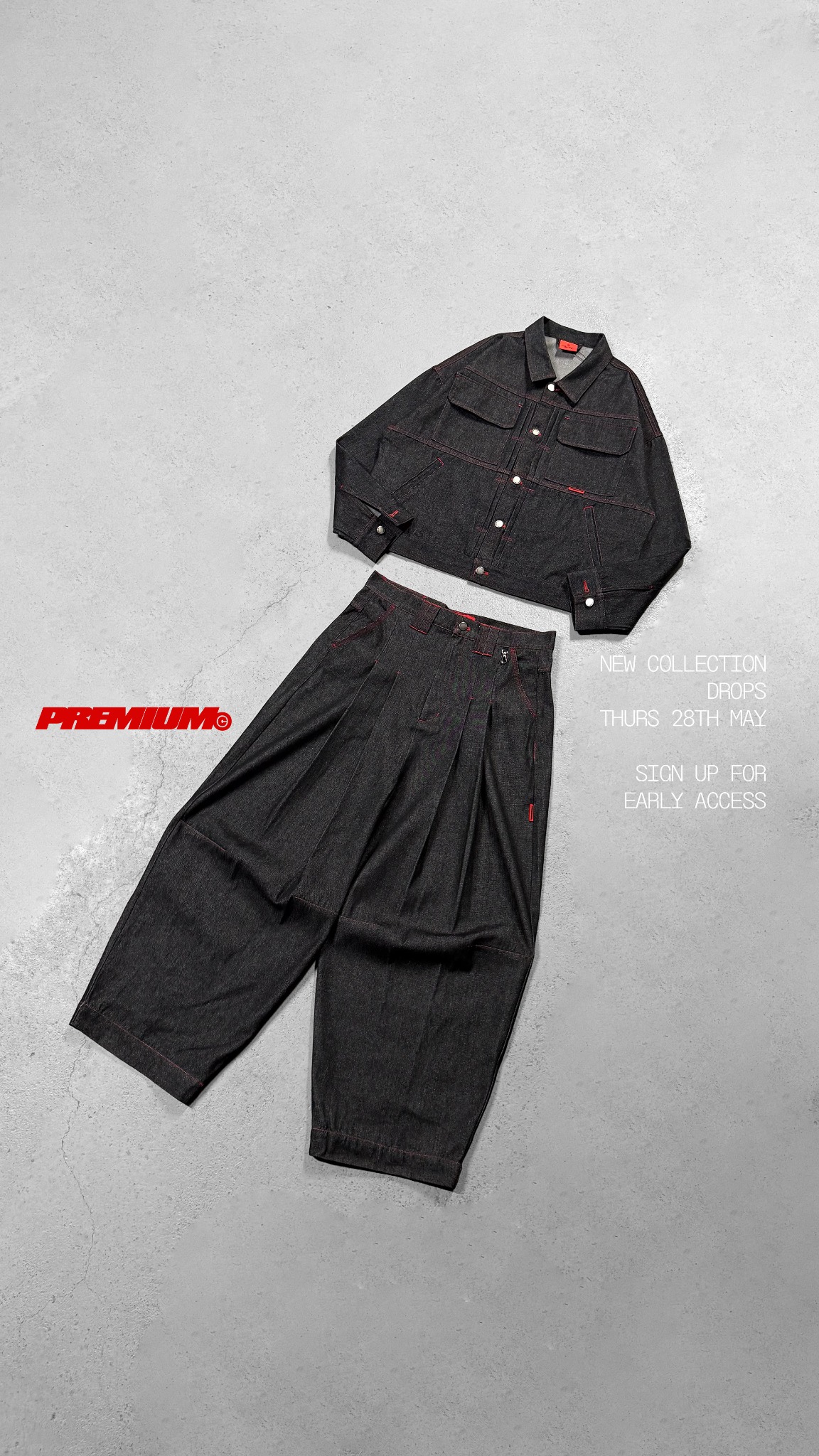 Premium Clothing Co. Facebook ad