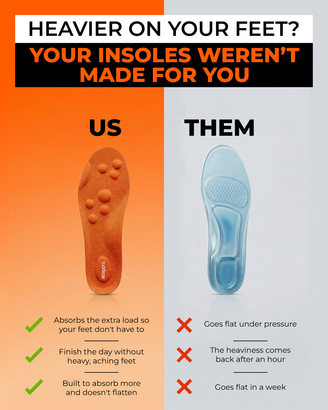 Stepprs Facebook ad