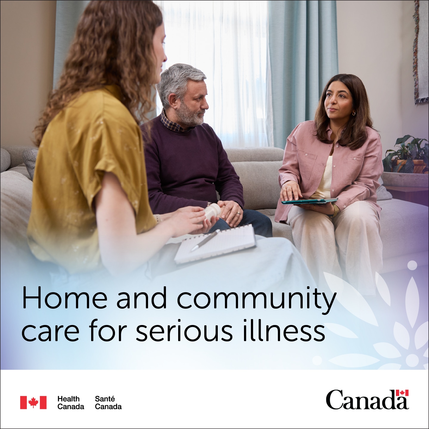 Healthy Canadians Facebook ad: Palliative care