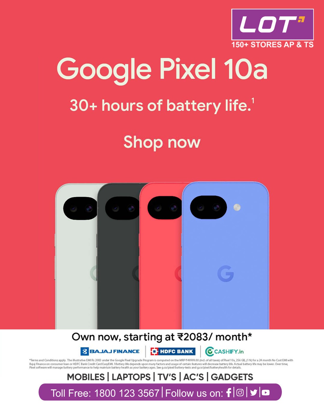 LOT Mobiles Facebook ad