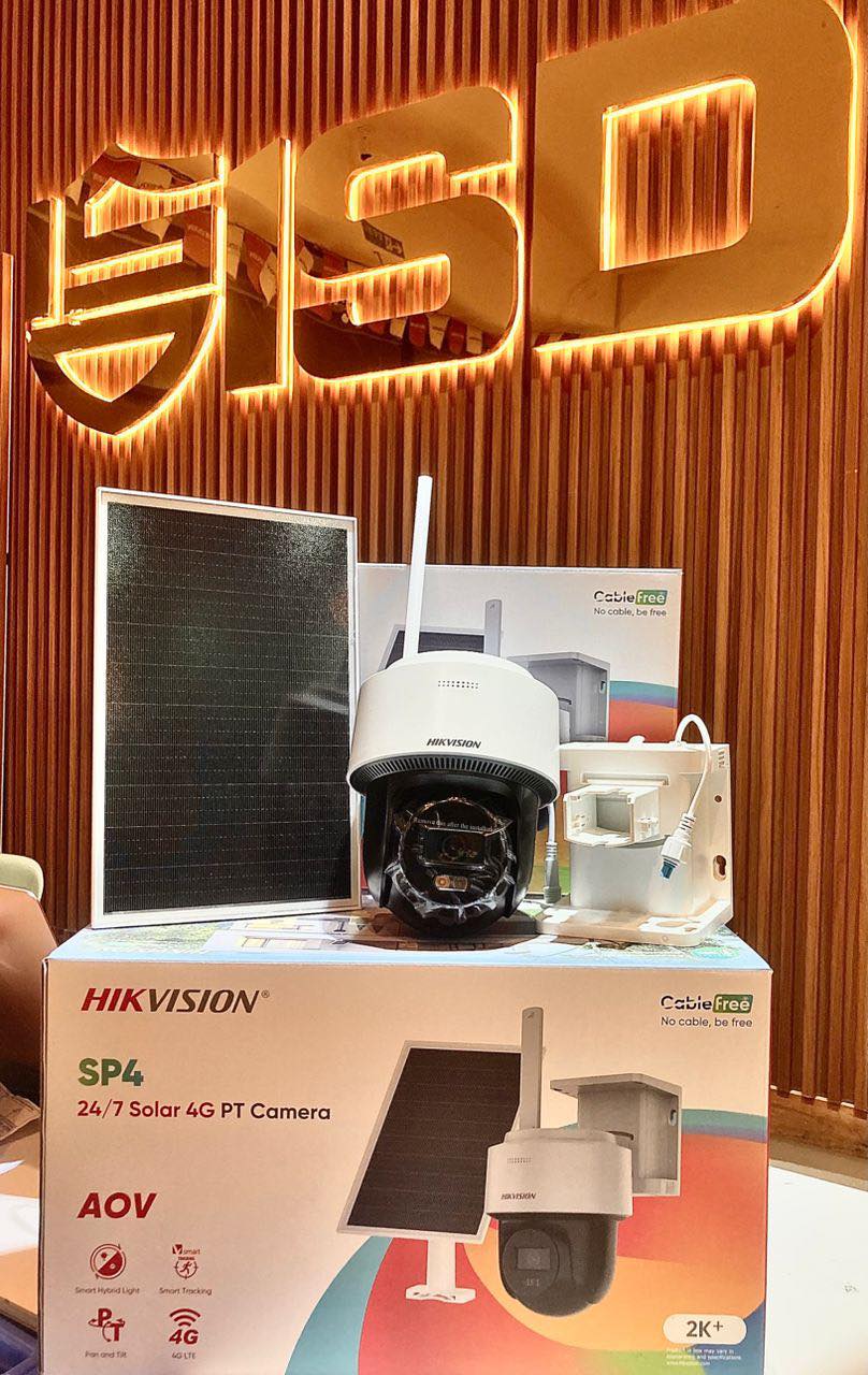 Hikvision sarawak by ISD Facebook ad: Hikvision SP4 Solar 4G PT Camera, Ready Stock…