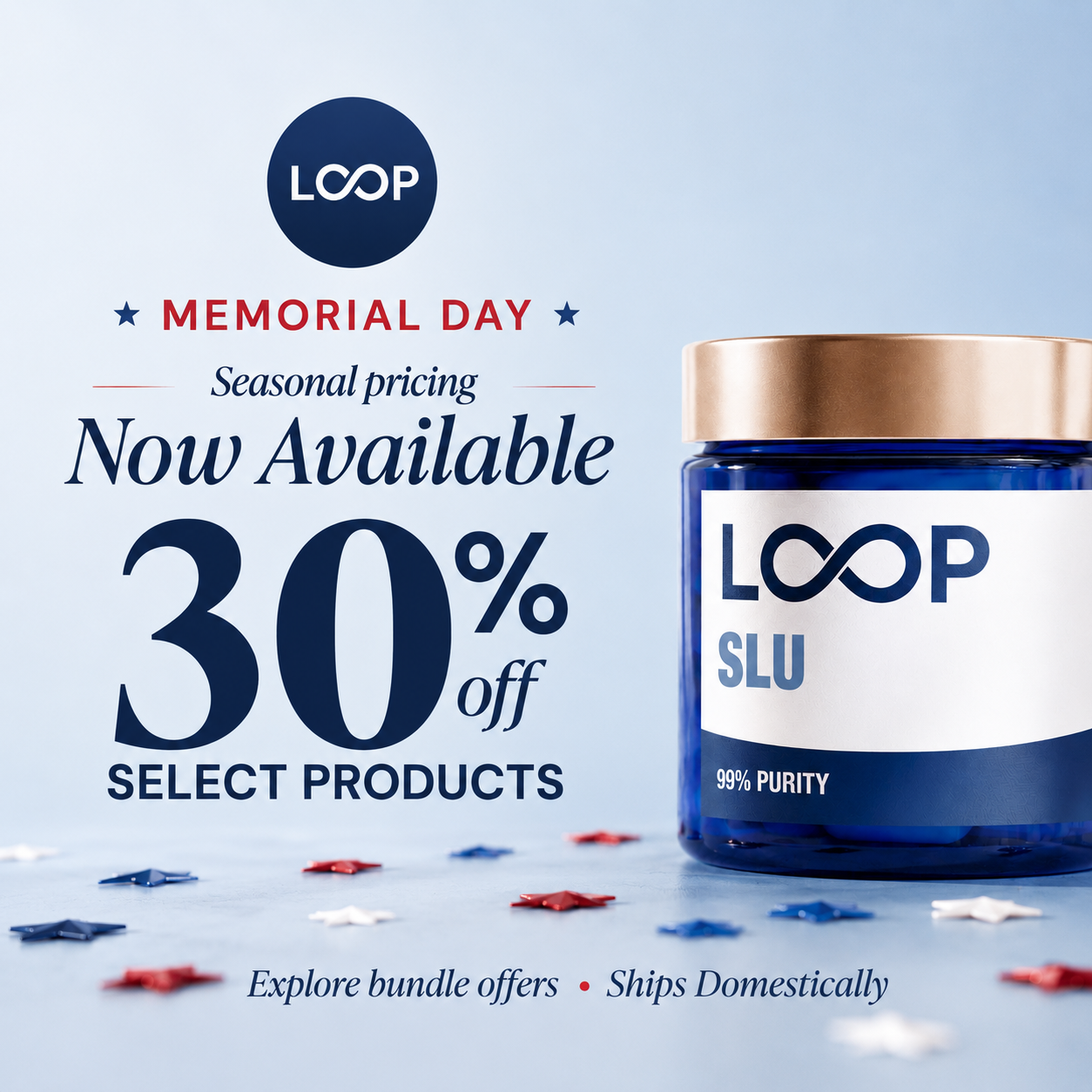 Loop Bio Labs Research Facebook ad: Third Party Tested