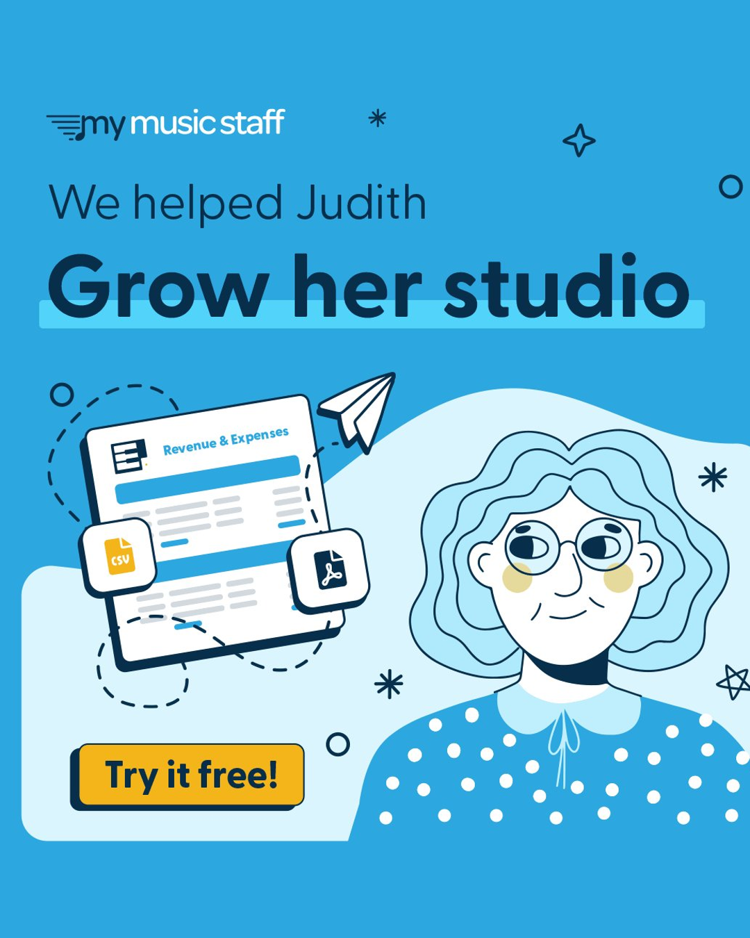 My Music Staff Facebook ad from Jul 10, 2026