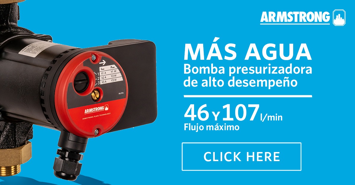 Armstrong Fluid Technology Facebook ad: Haga click aquí
