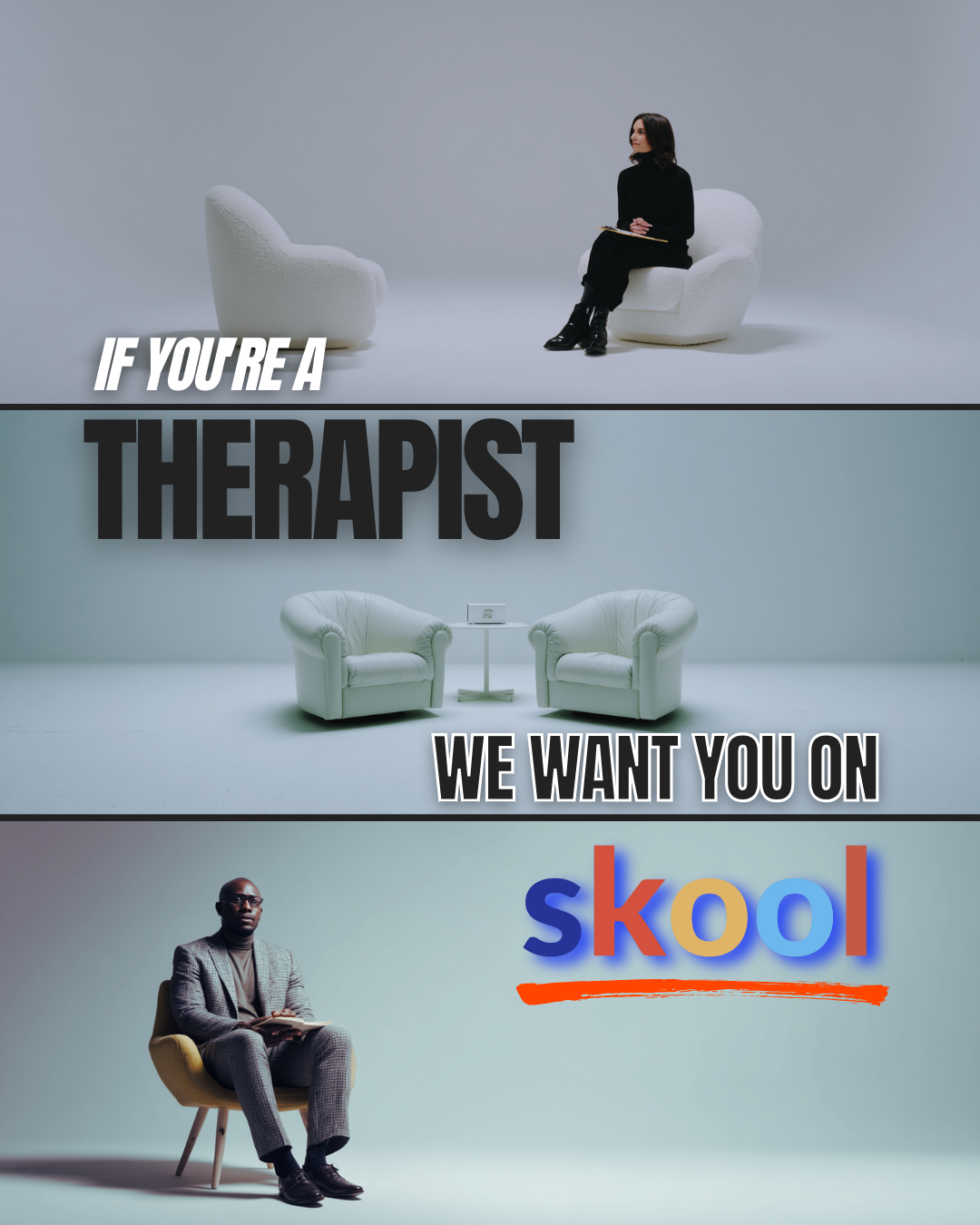 Skool Facebook ad