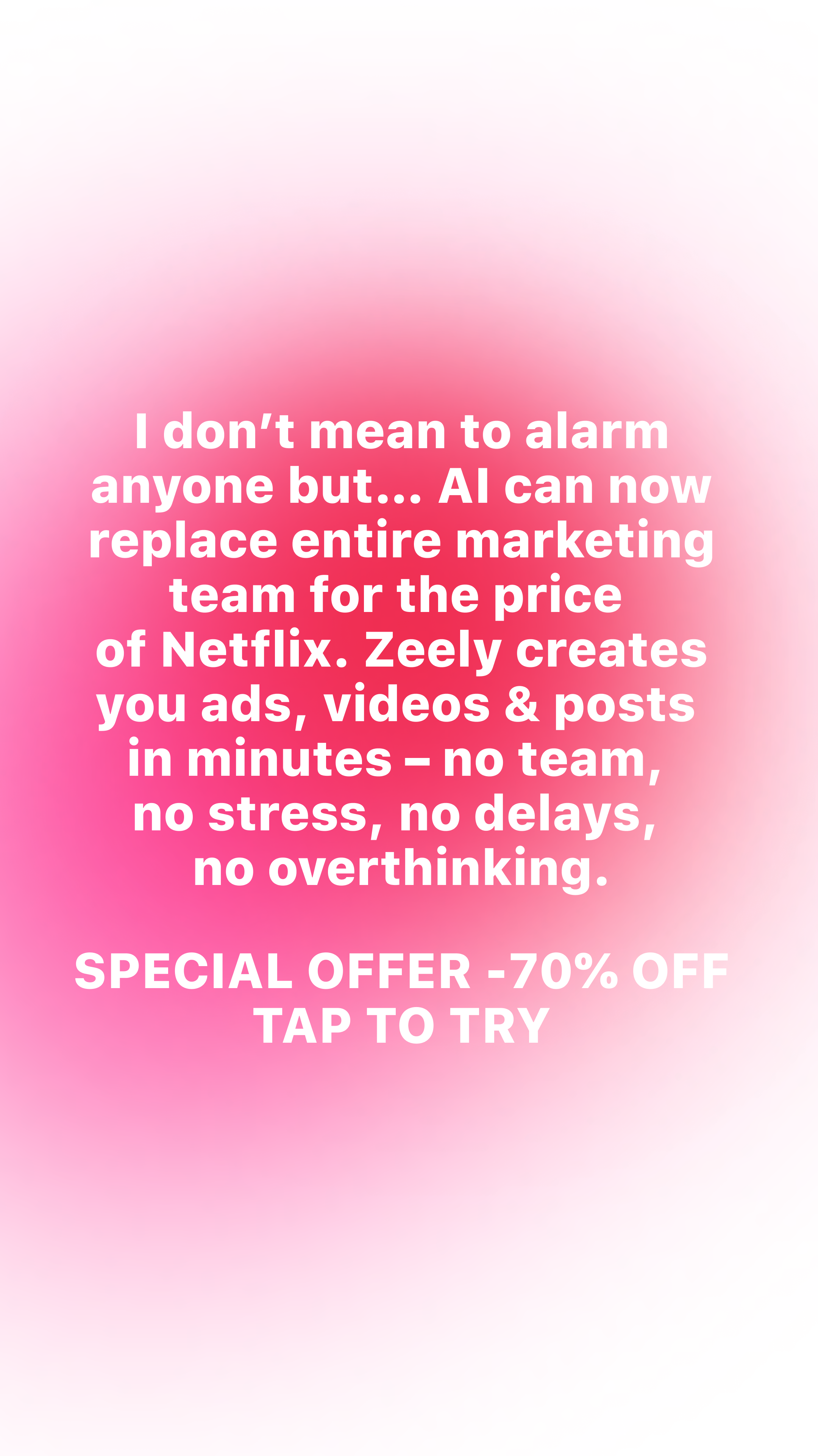 Zeely Facebook ad