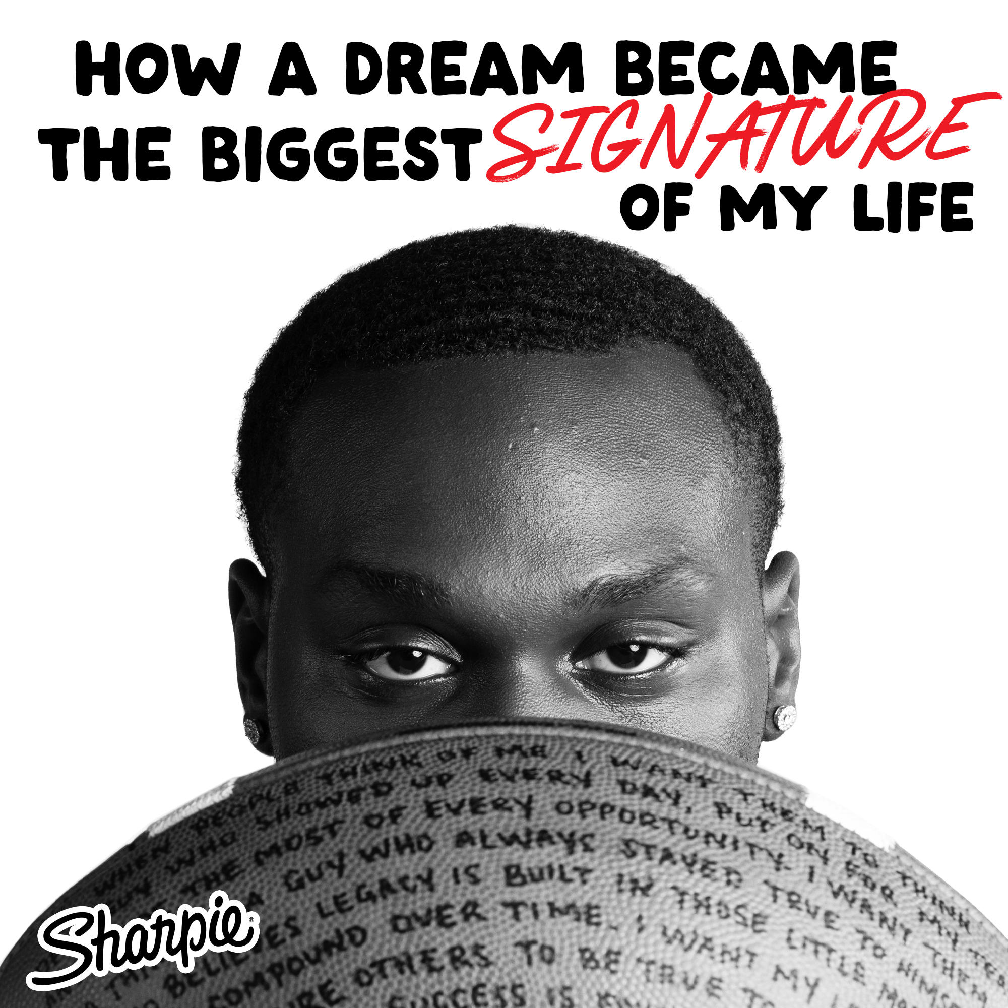 Sharpie Facebook ad: For the biggest signatures in your life, make…