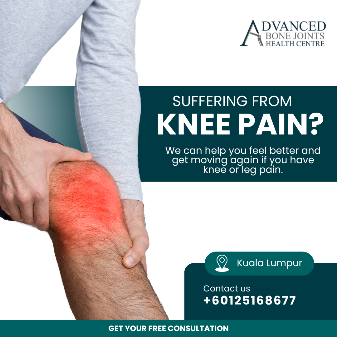 Advanced Bone & Joint Clinic Facebook ad: Chat with us