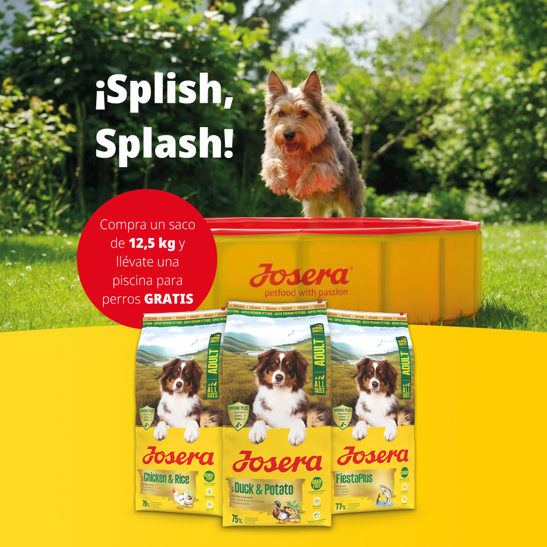 Josera Petfood España Facebook ad: Compra ahora. Con regalo incluido.