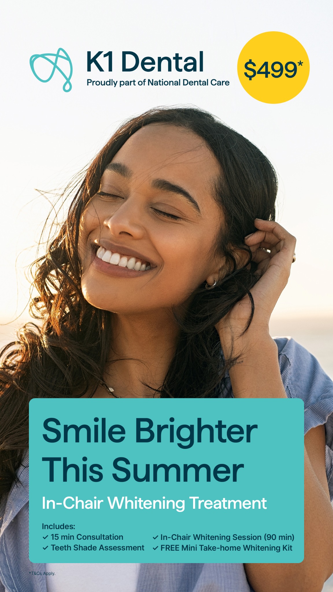 K1 Dental Facebook ad from Nov 25, 2025