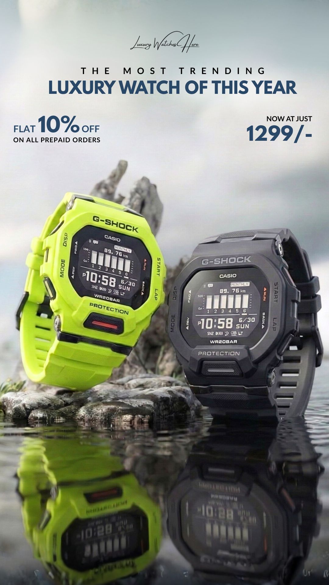 Luxury Watches Here Facebook ad