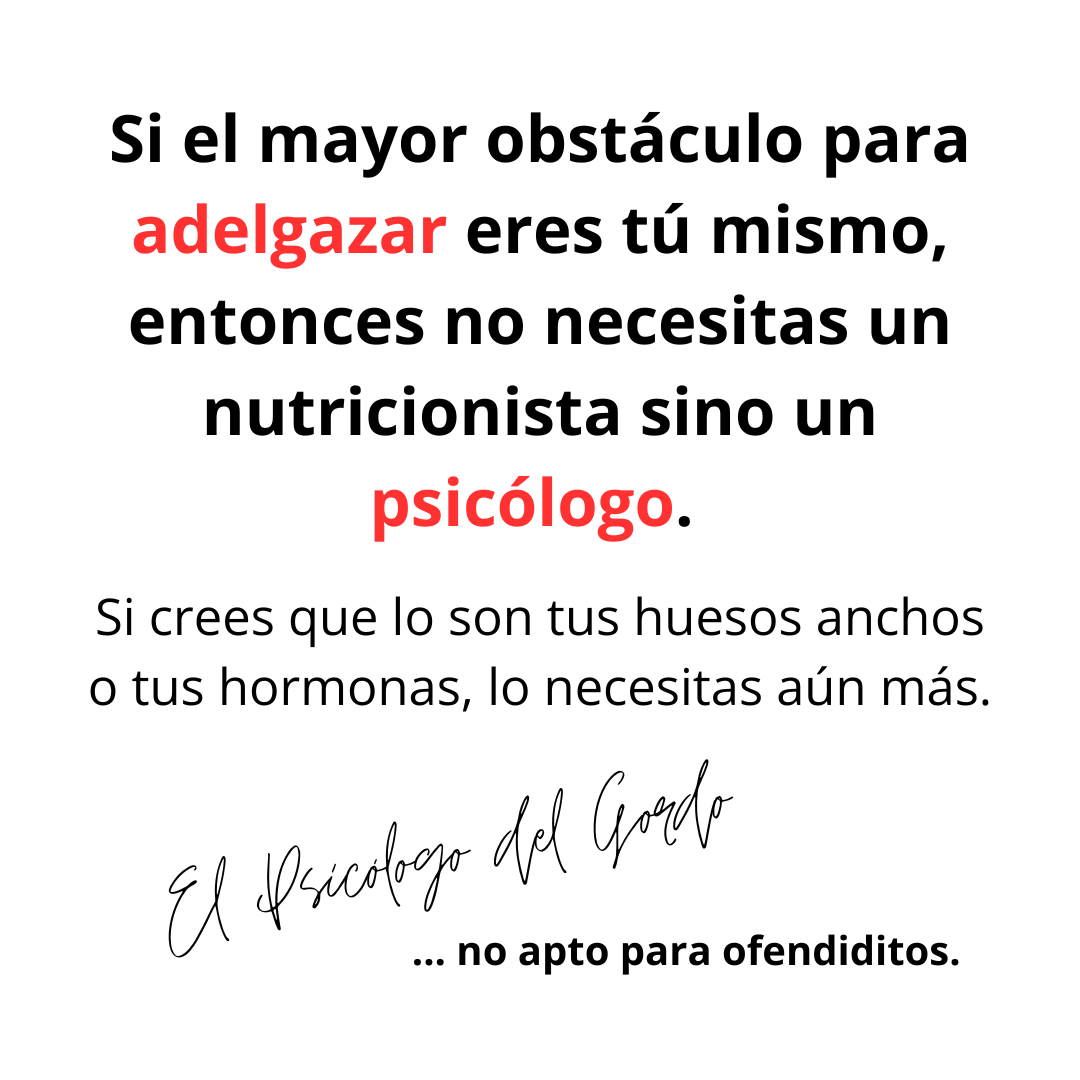 El Psicólogo del Gordo Facebook ad from May 8, 2026