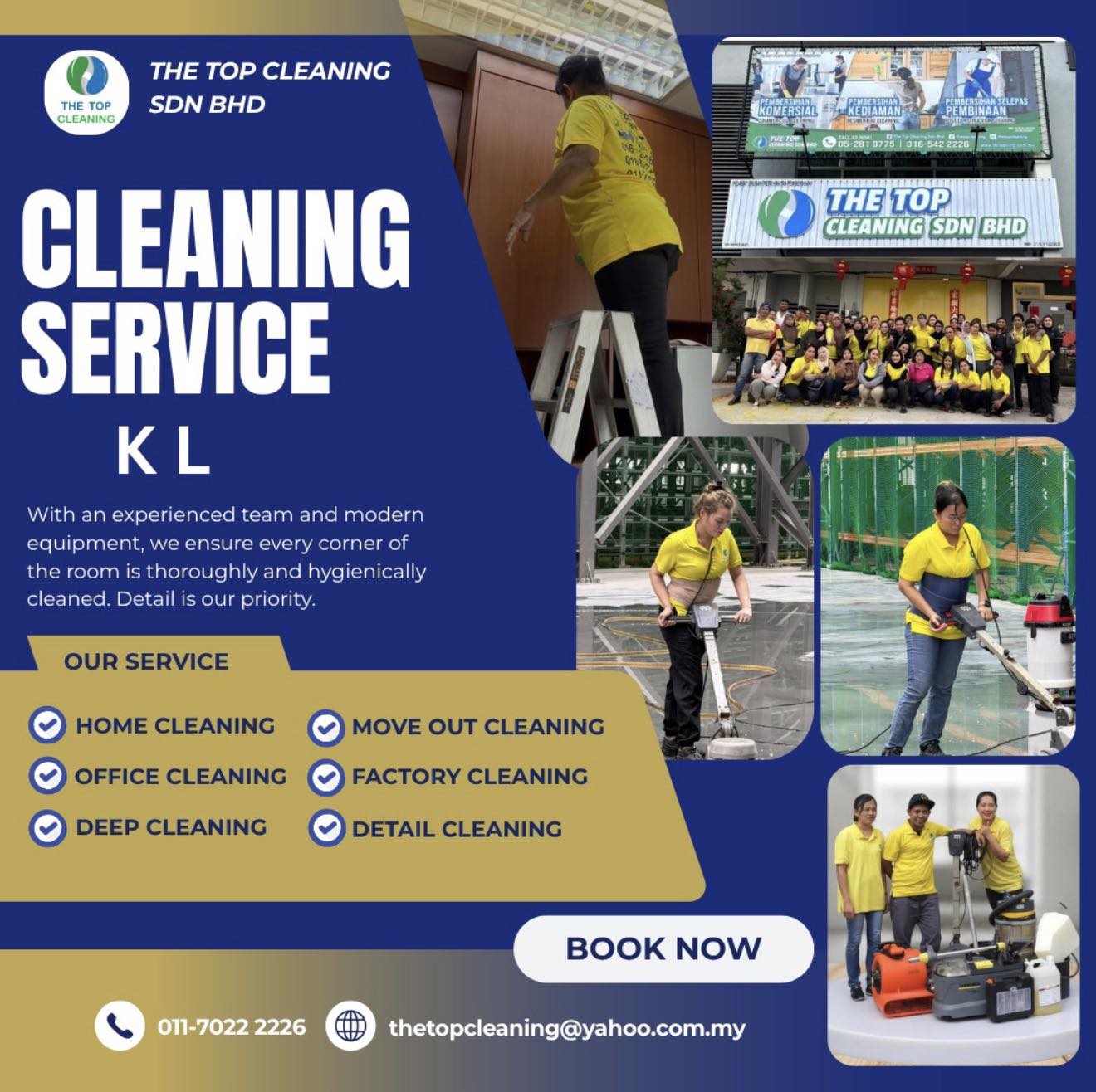 The Top Cleaning Sdn.Bhd Facebook ad