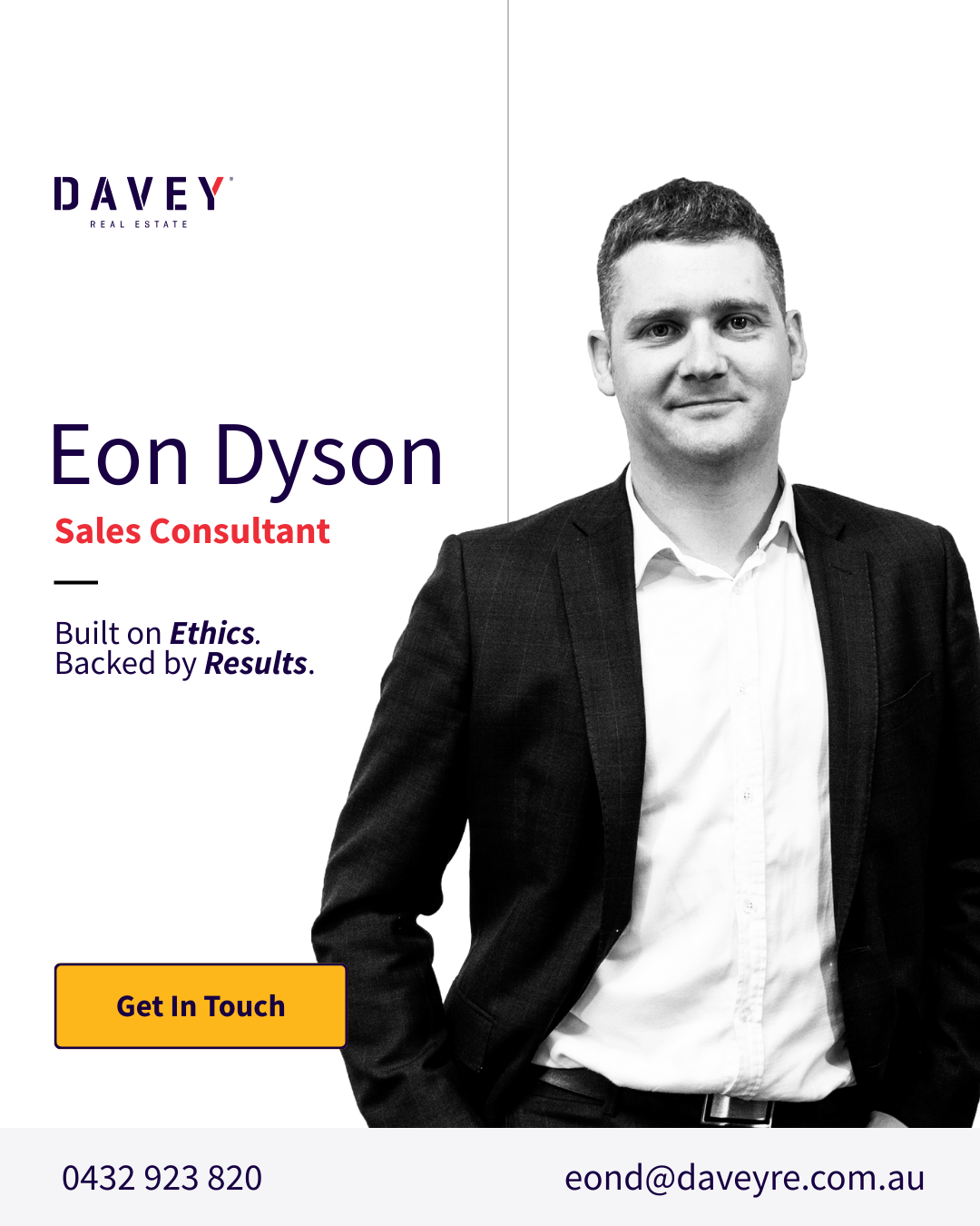 Eon Dyson - Davey Real Estate Facebook ad