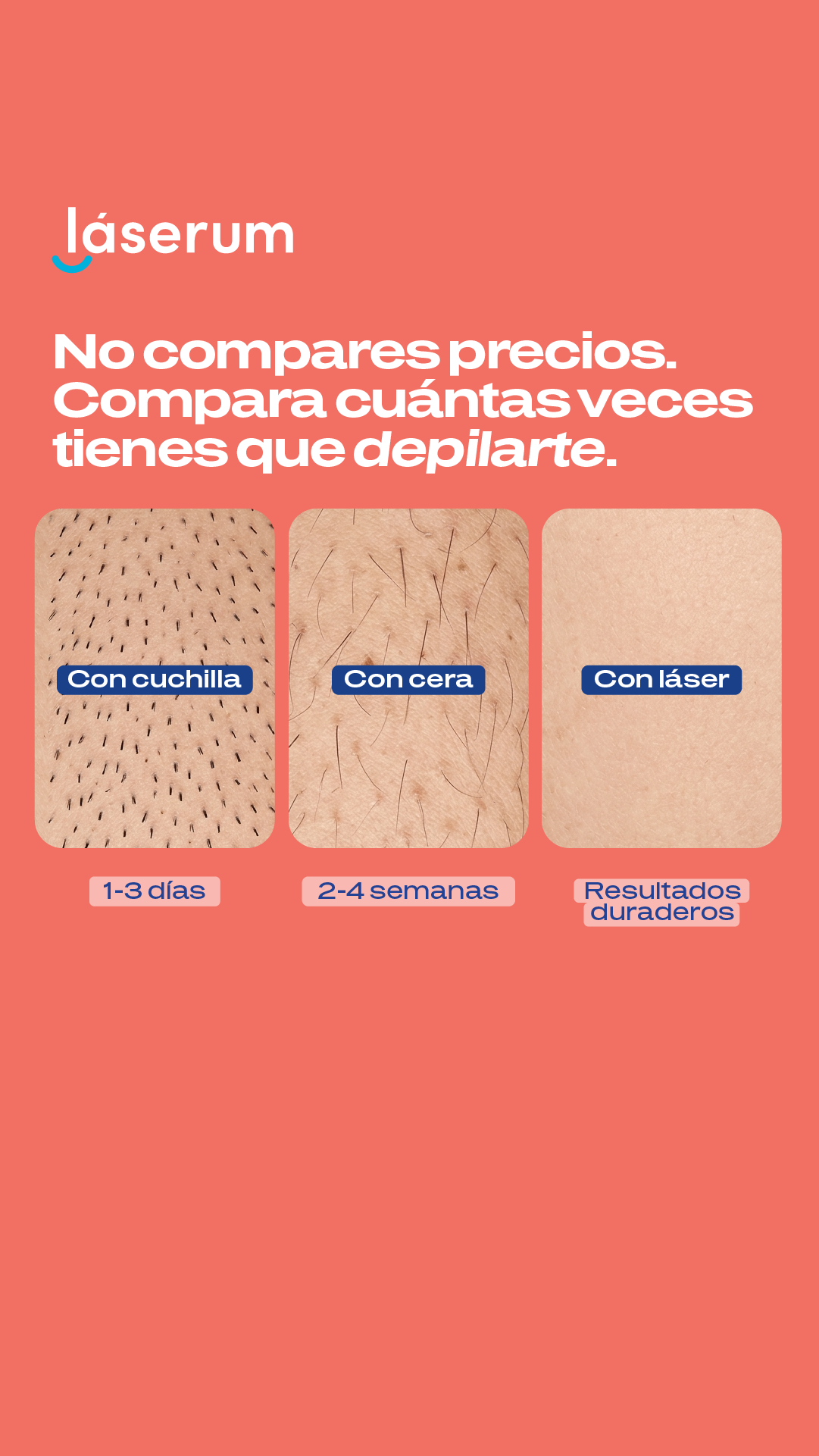 Láserum Facebook ad