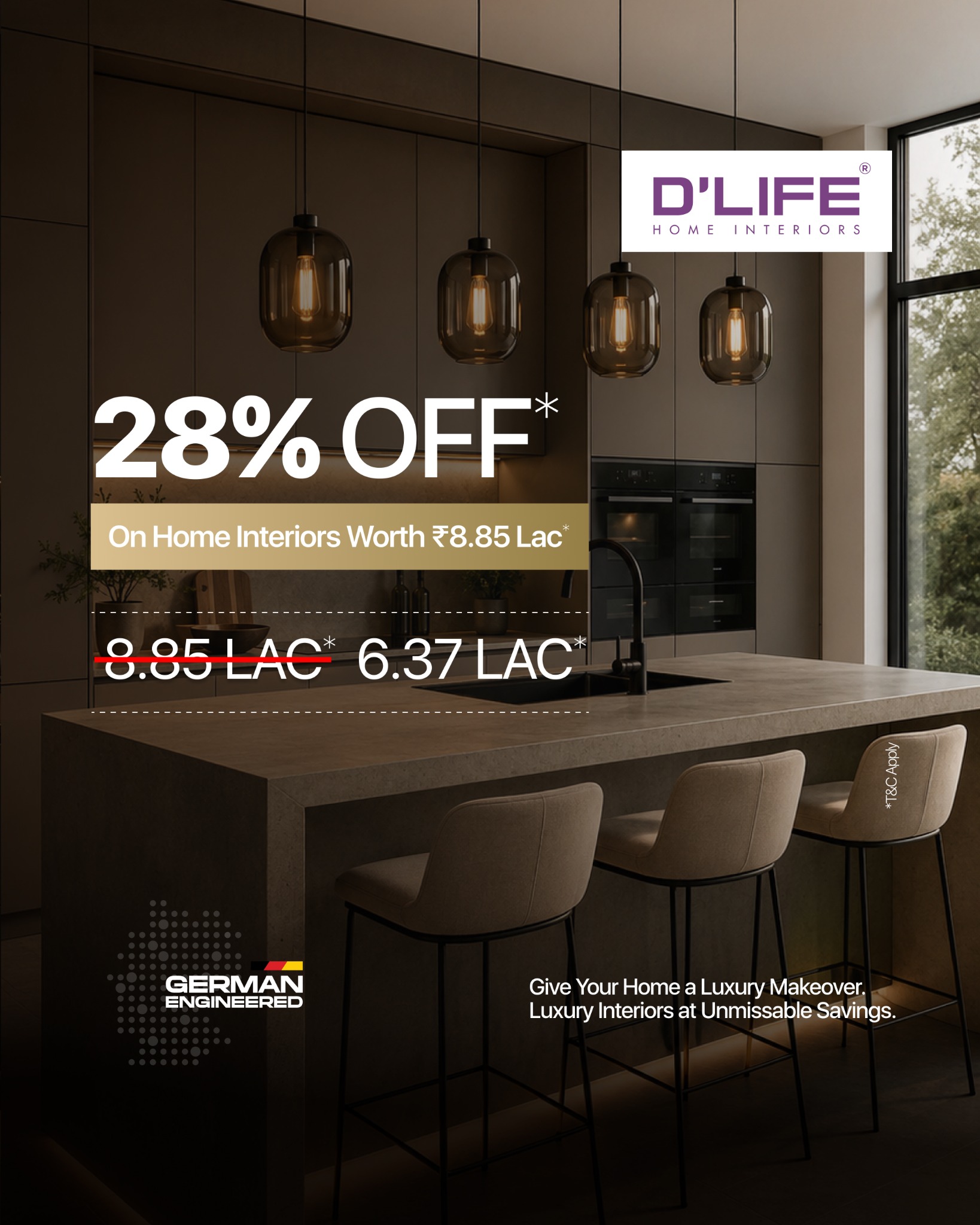 DLIFE Home Interiors Facebook ad