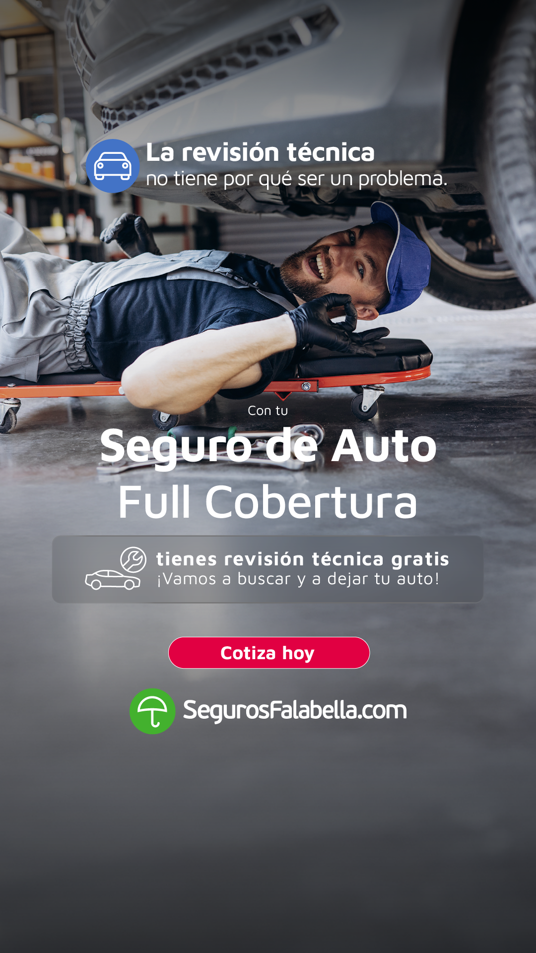 Seguros Falabella Chile Facebook ad