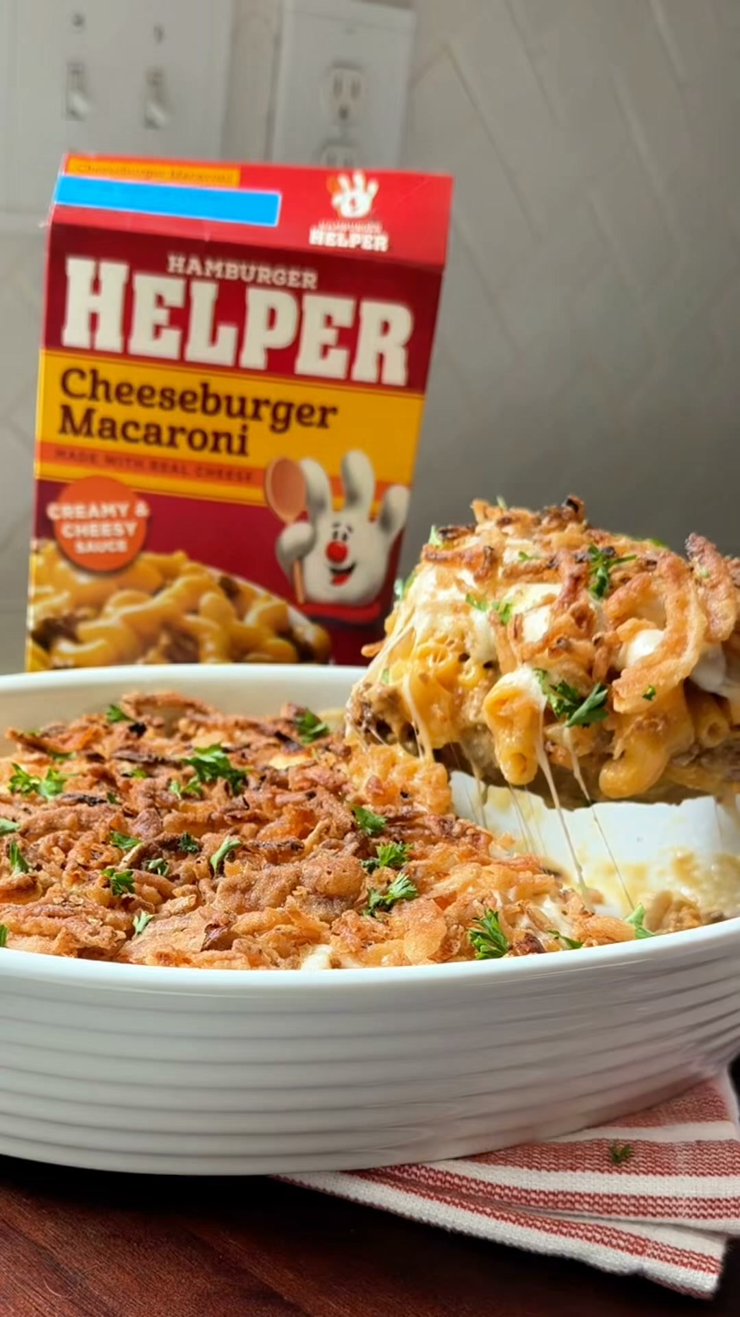 Helper Facebook ad: Need an easy dinner the whole family will…