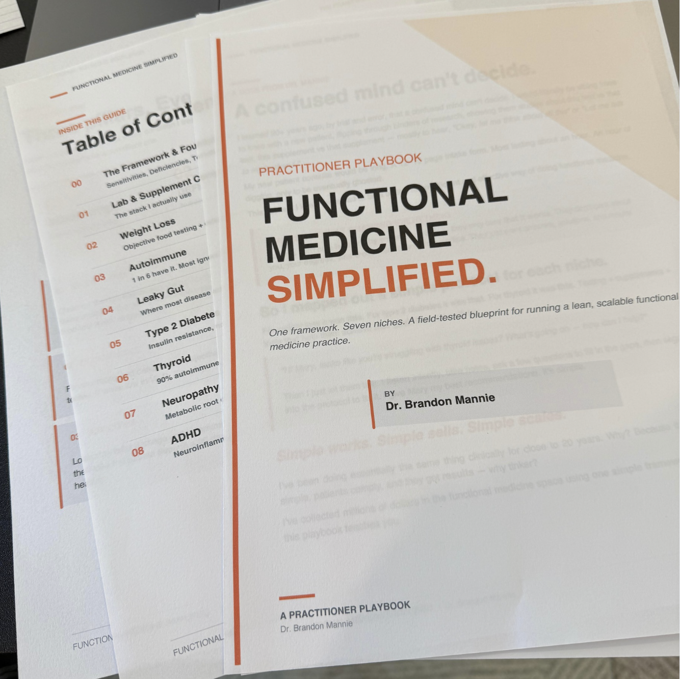 Dr. Brandon Mannie - The Functional Practice Facebook ad from Apr 30, 2026