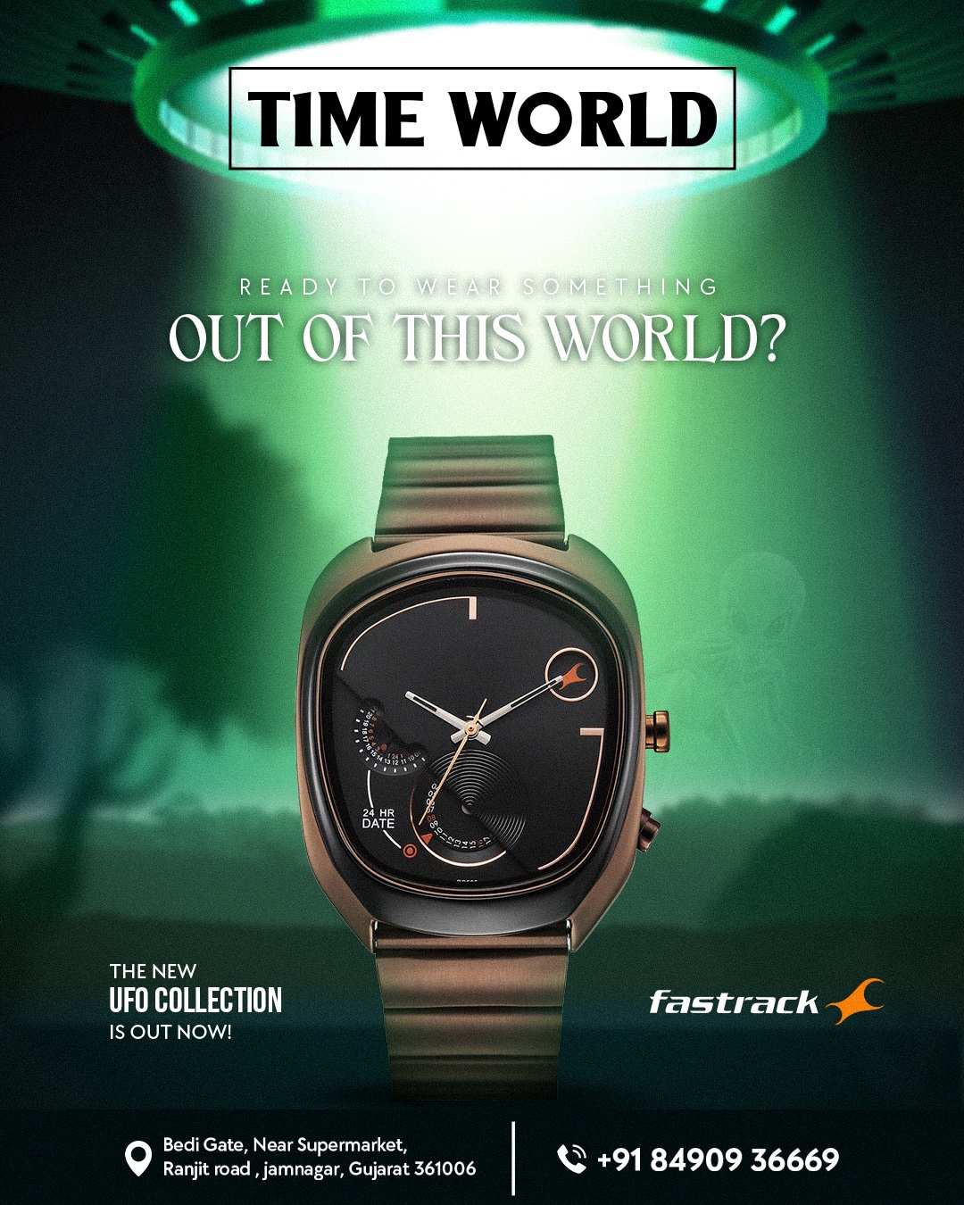 Time World Jamnagar Facebook ad: Not your regular watch drop.