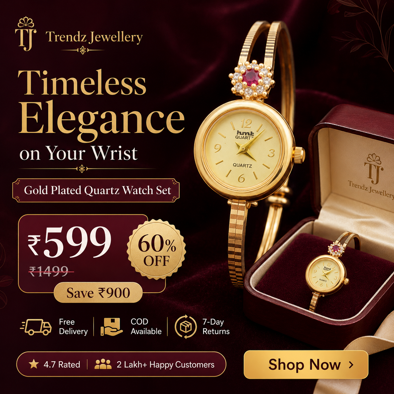 Trendz Jewellery Facebook ad
