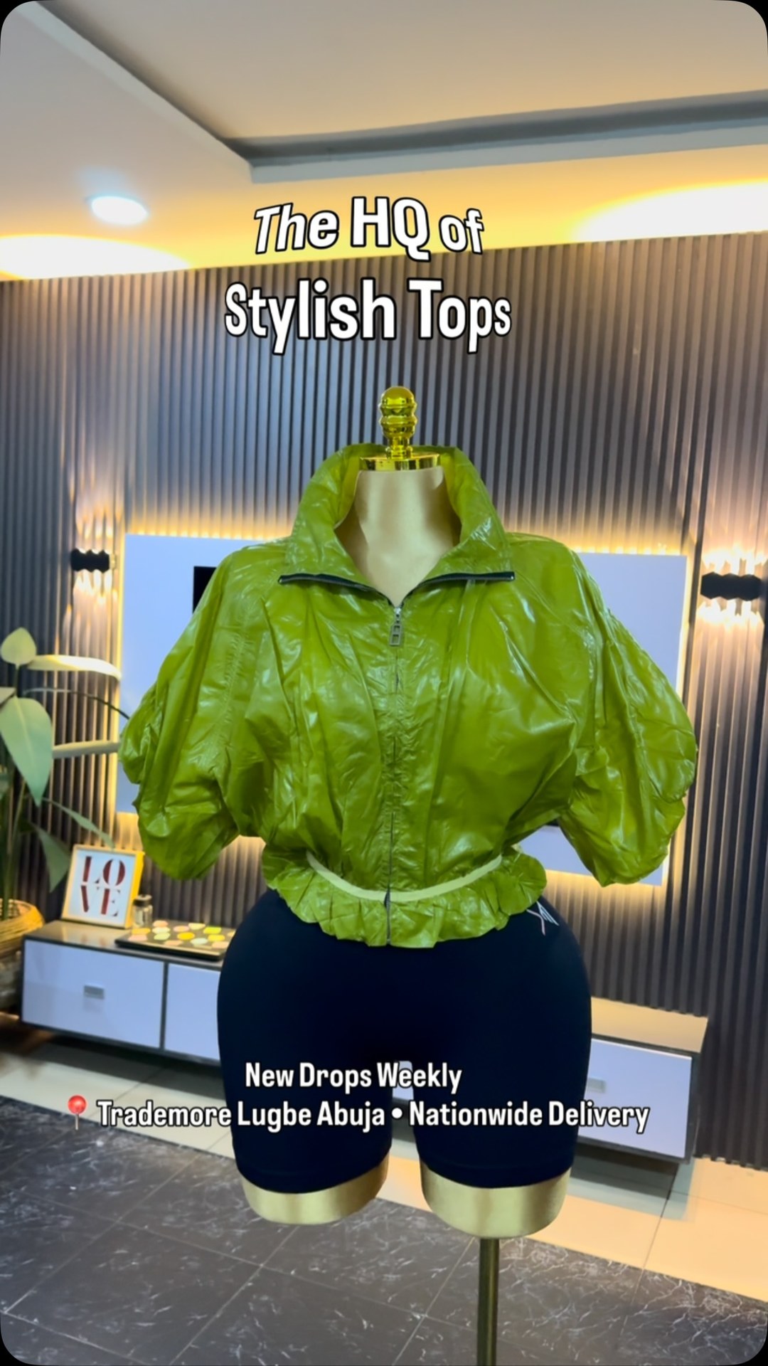 Thrift by Gigi Facebook ad: Premium fashion.