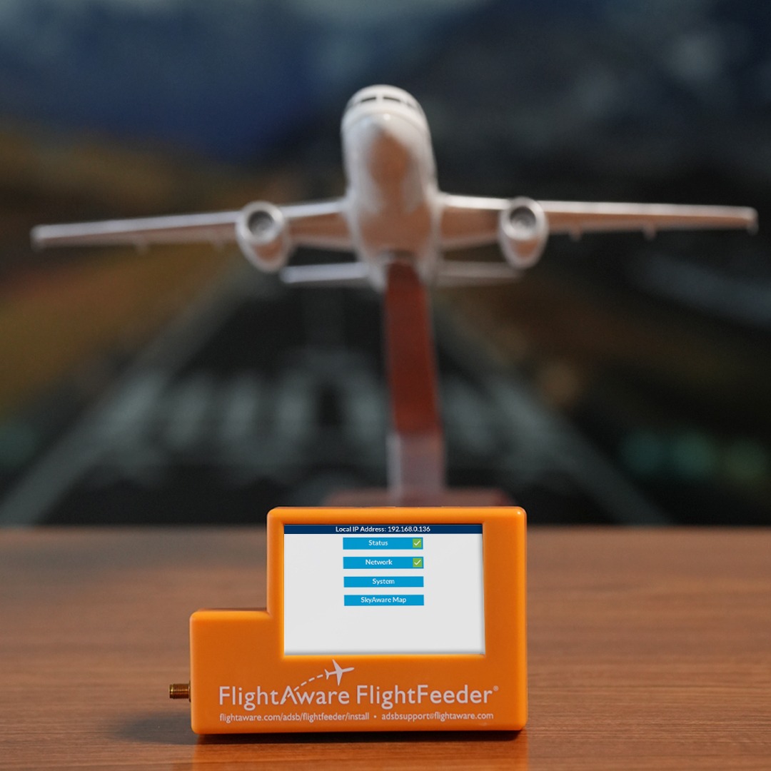 FlightAware Facebook ad