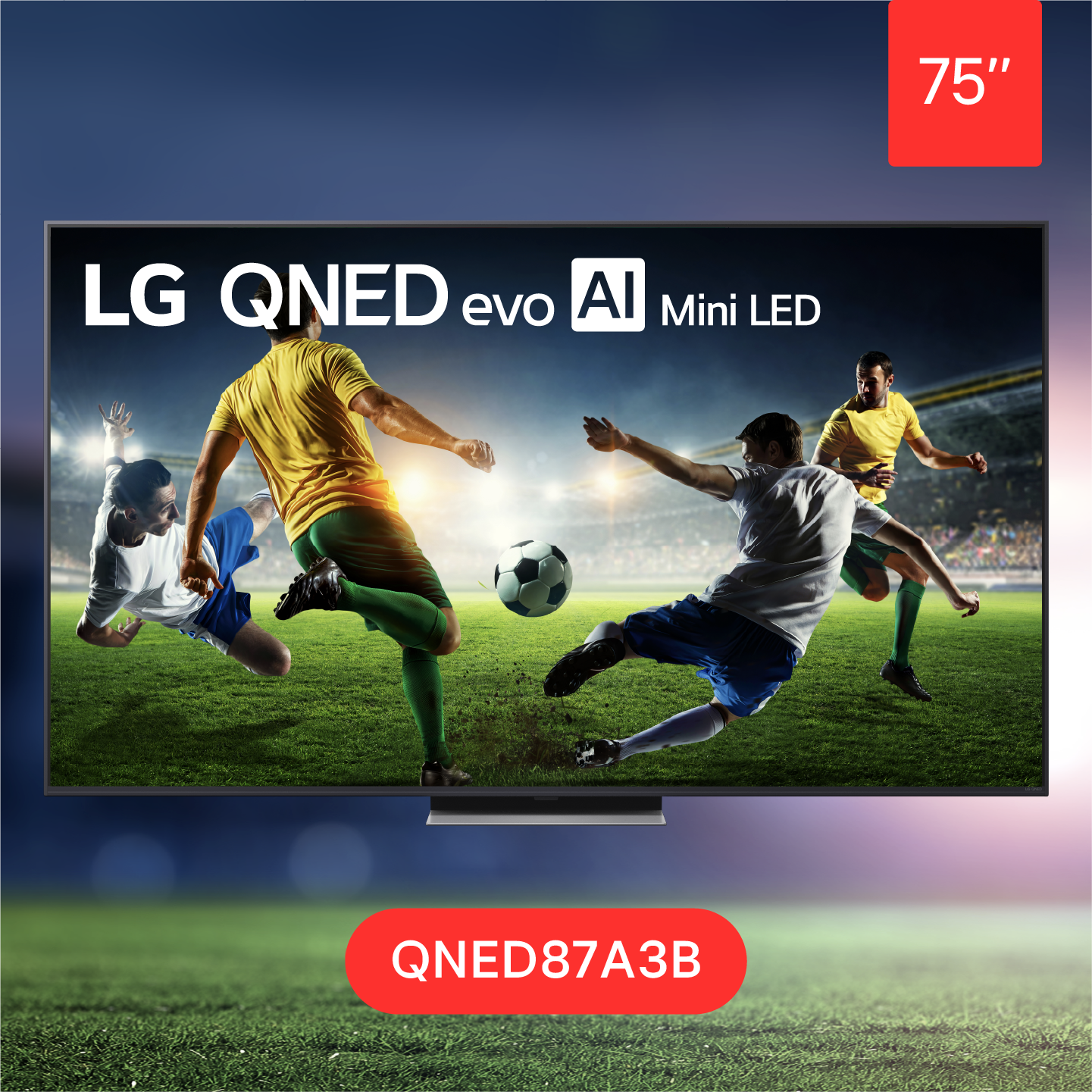 LG Global Facebook ad: Laiks lielākam ekrānam.