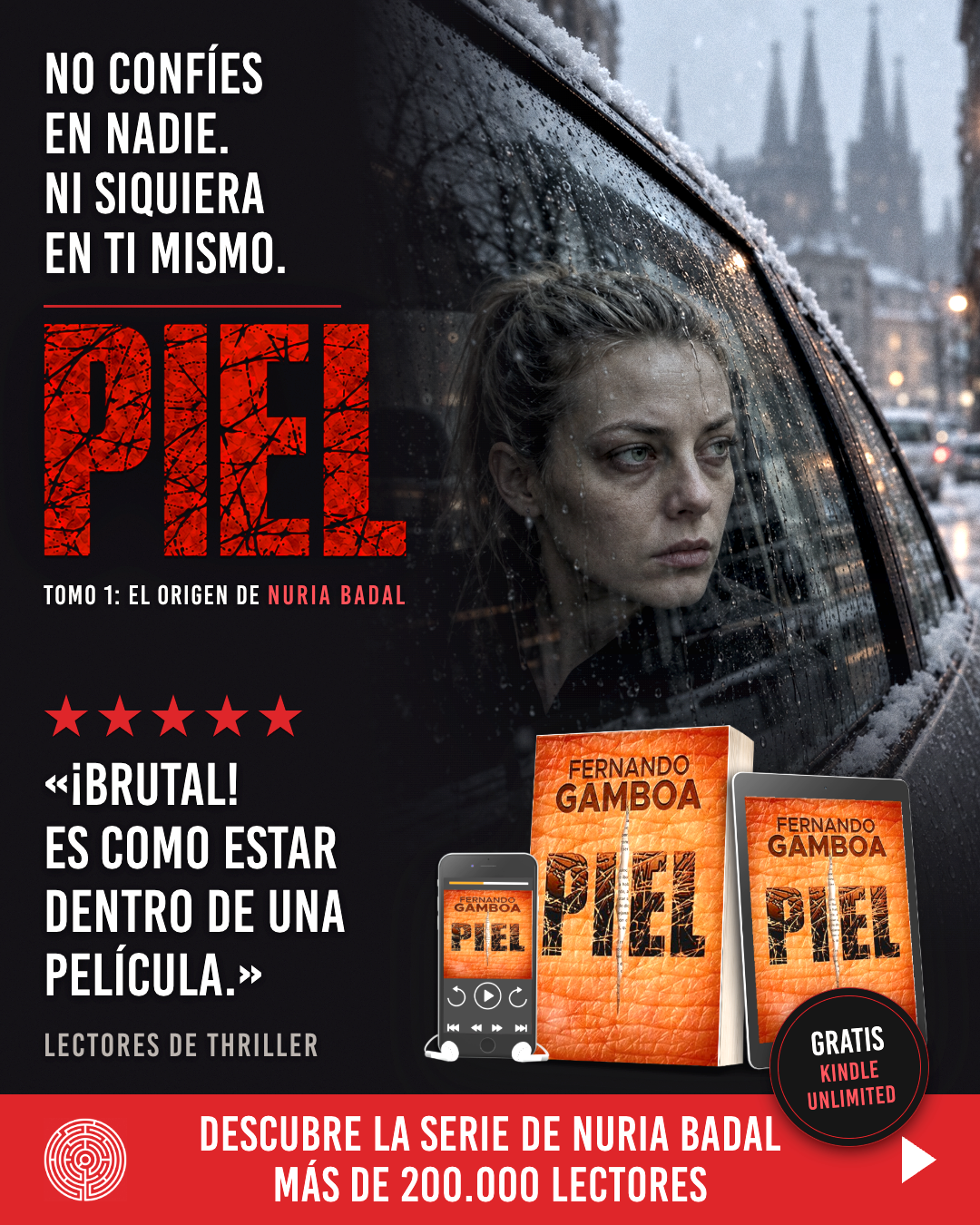Fernando Gamboa Facebook ad: El primer cadáver apareció sin piel. No será el último.
