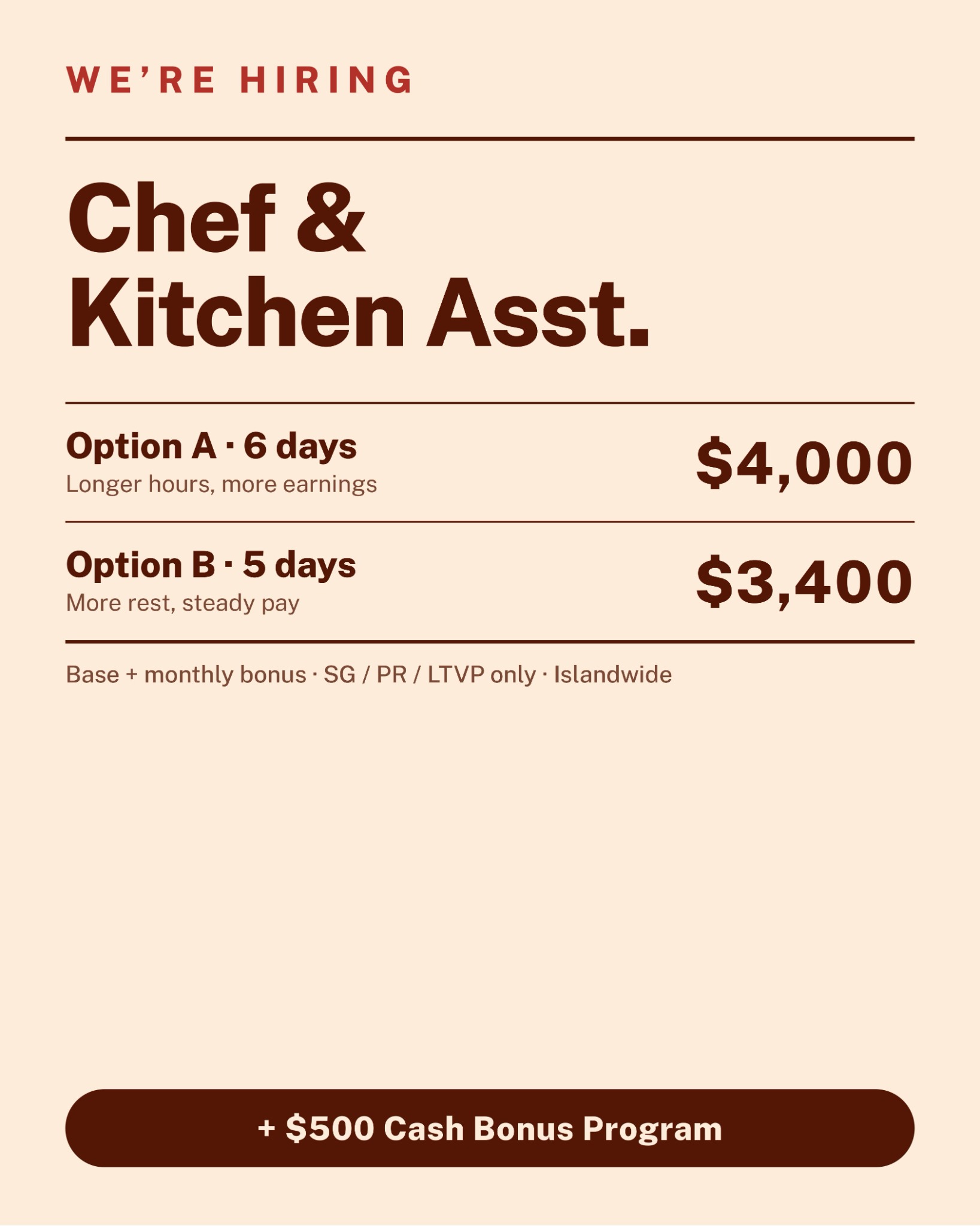 Hansang Foods Facebook ad