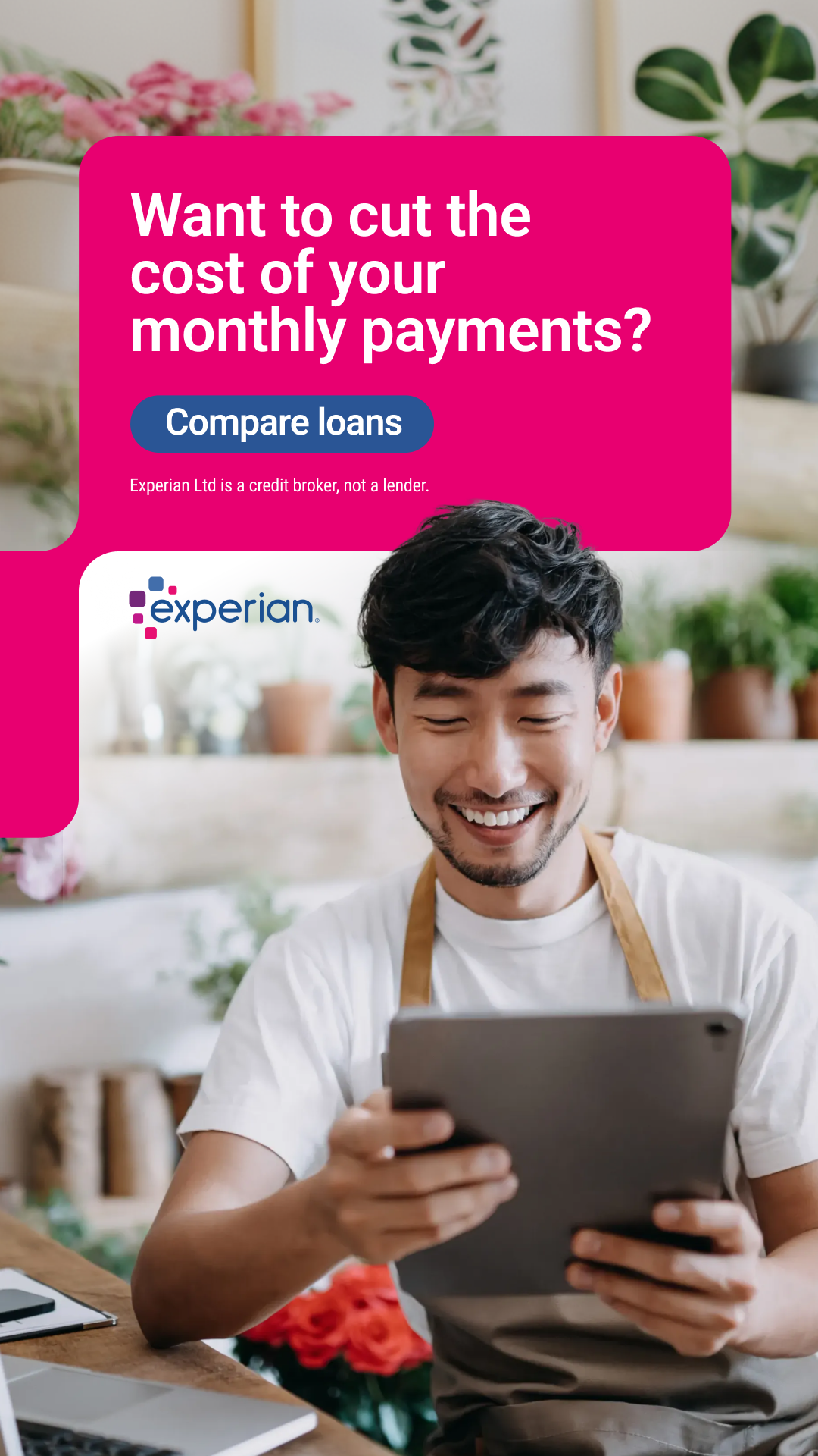 Experian UK Facebook ad