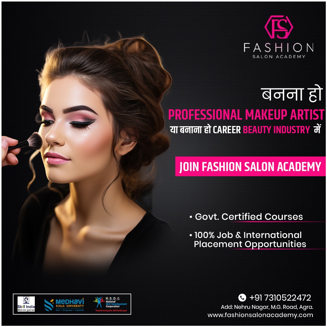 Fashion Salon Academy, Agra Facebook ad