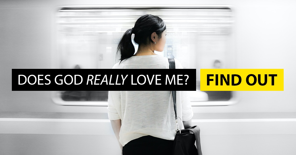 GodSpeaks.com Facebook ad: God loves YOU!