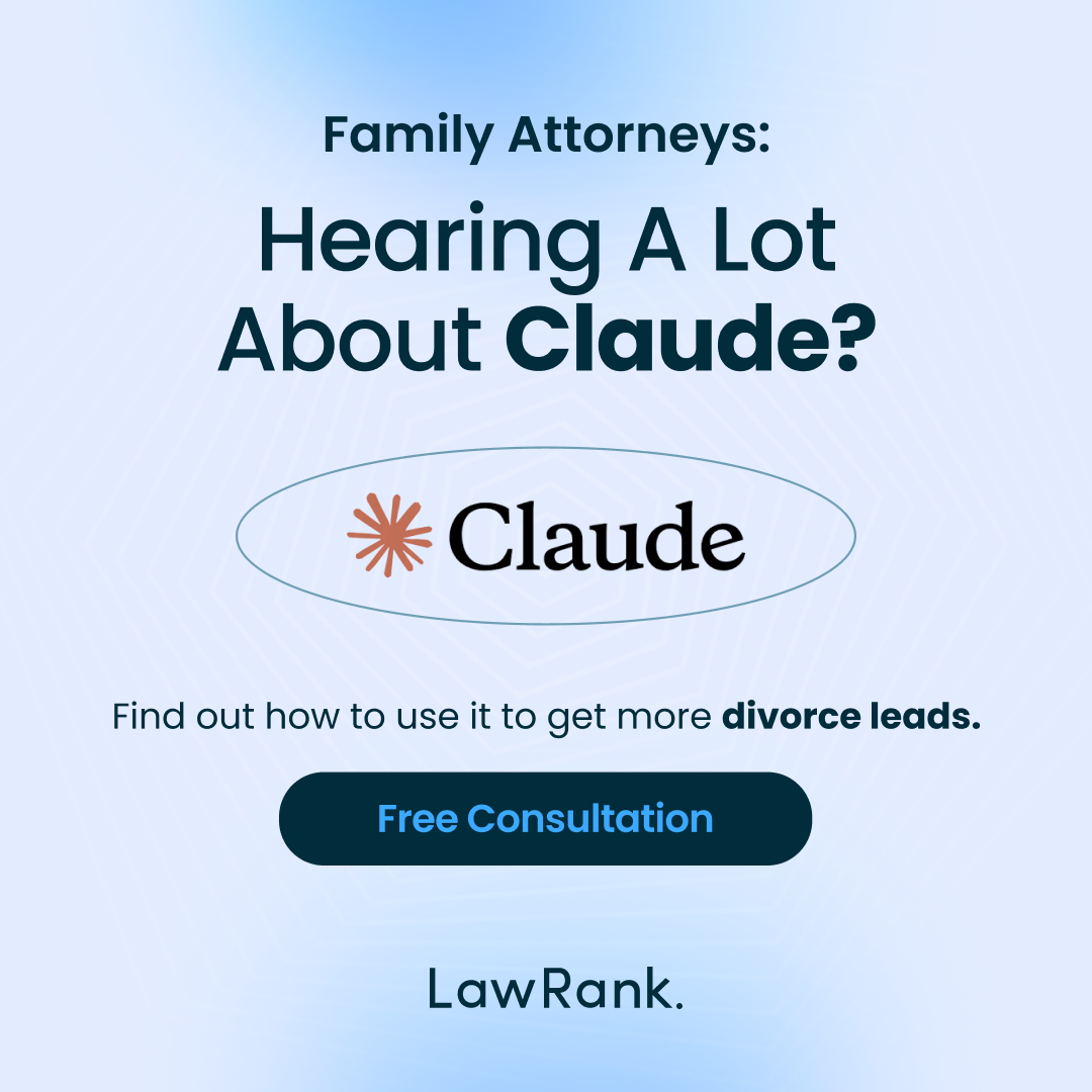LawRank Facebook ad
