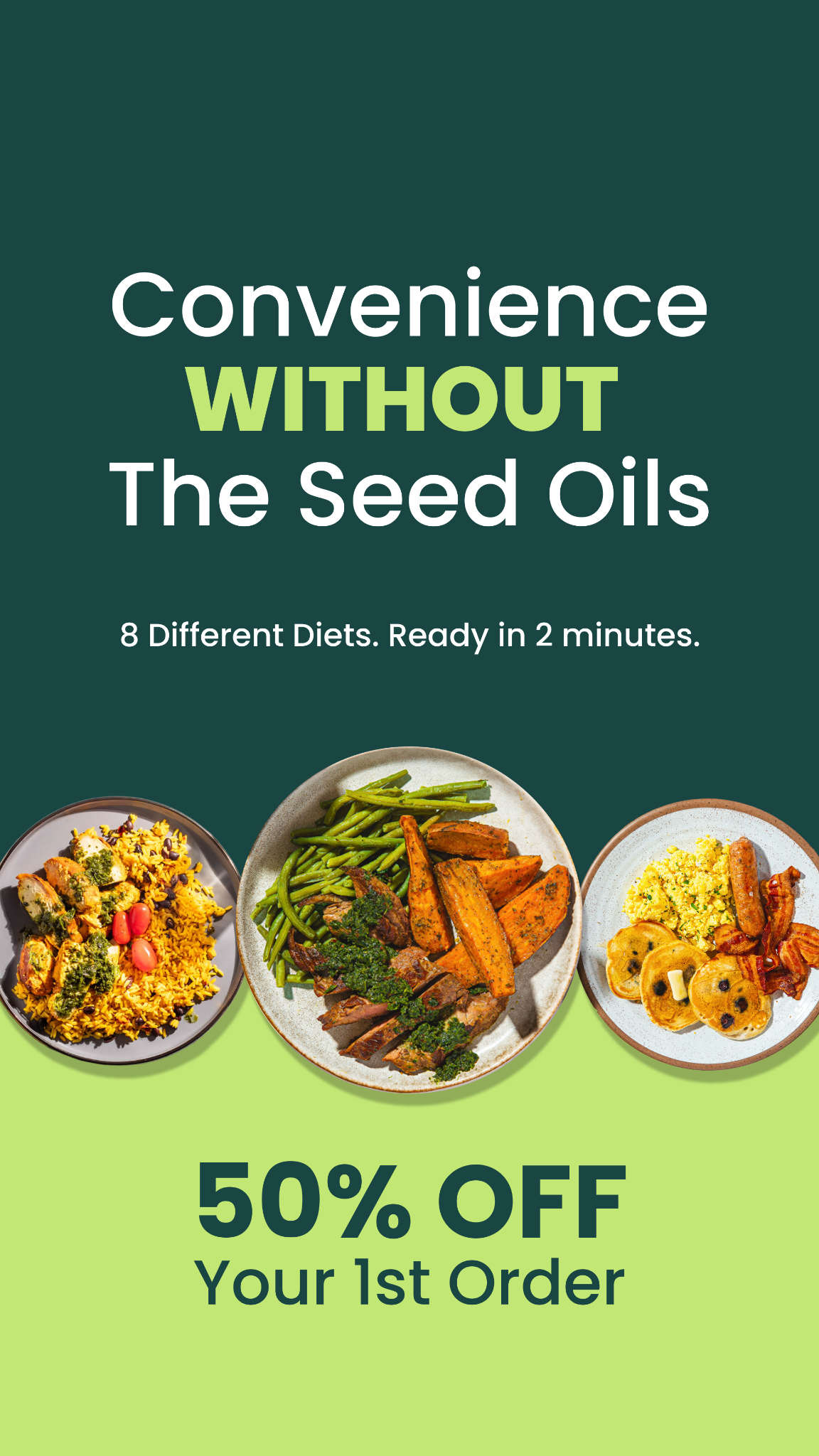 Forkful Meals Facebook ad