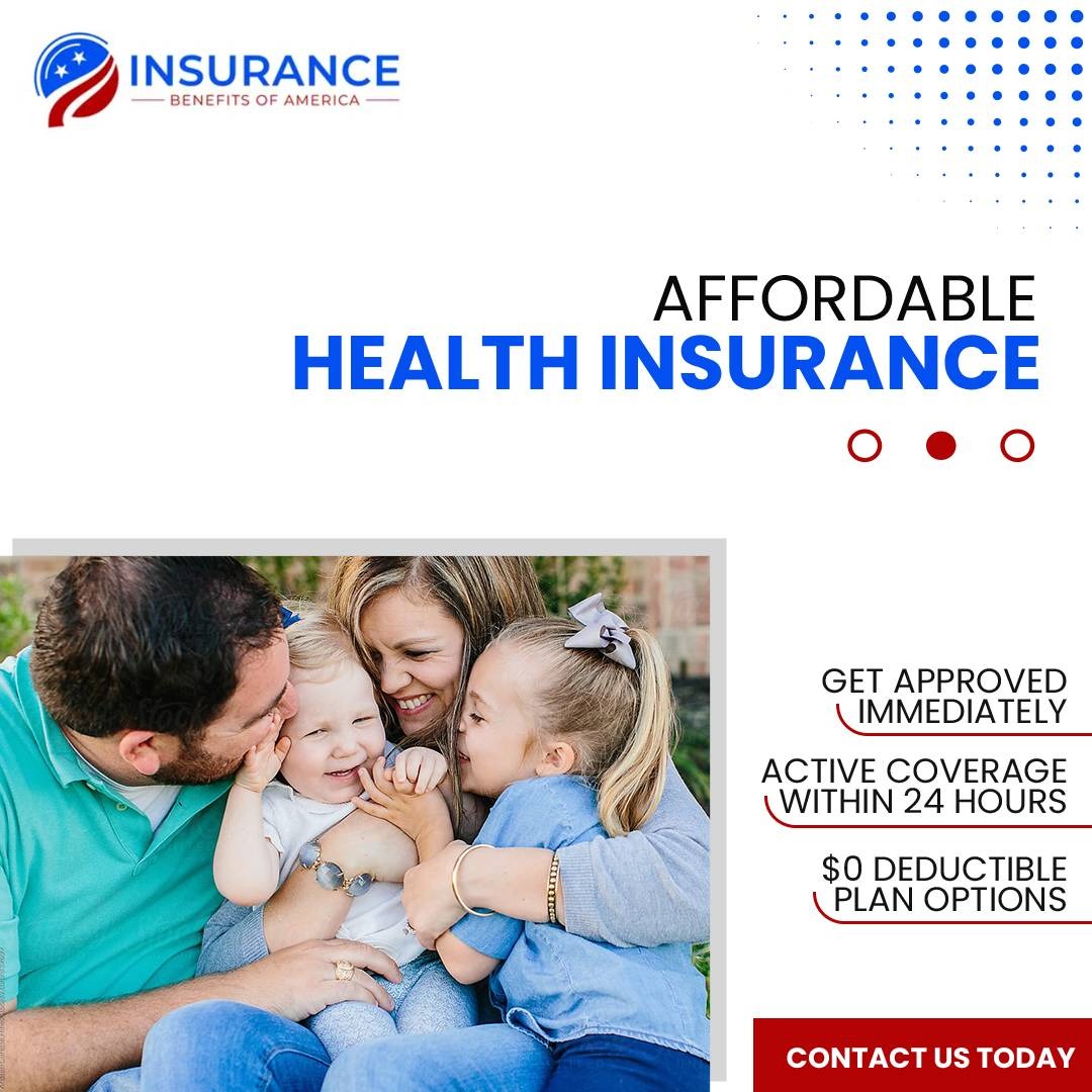 Insurance Benefits of America Facebook ad: Get Approval Today!