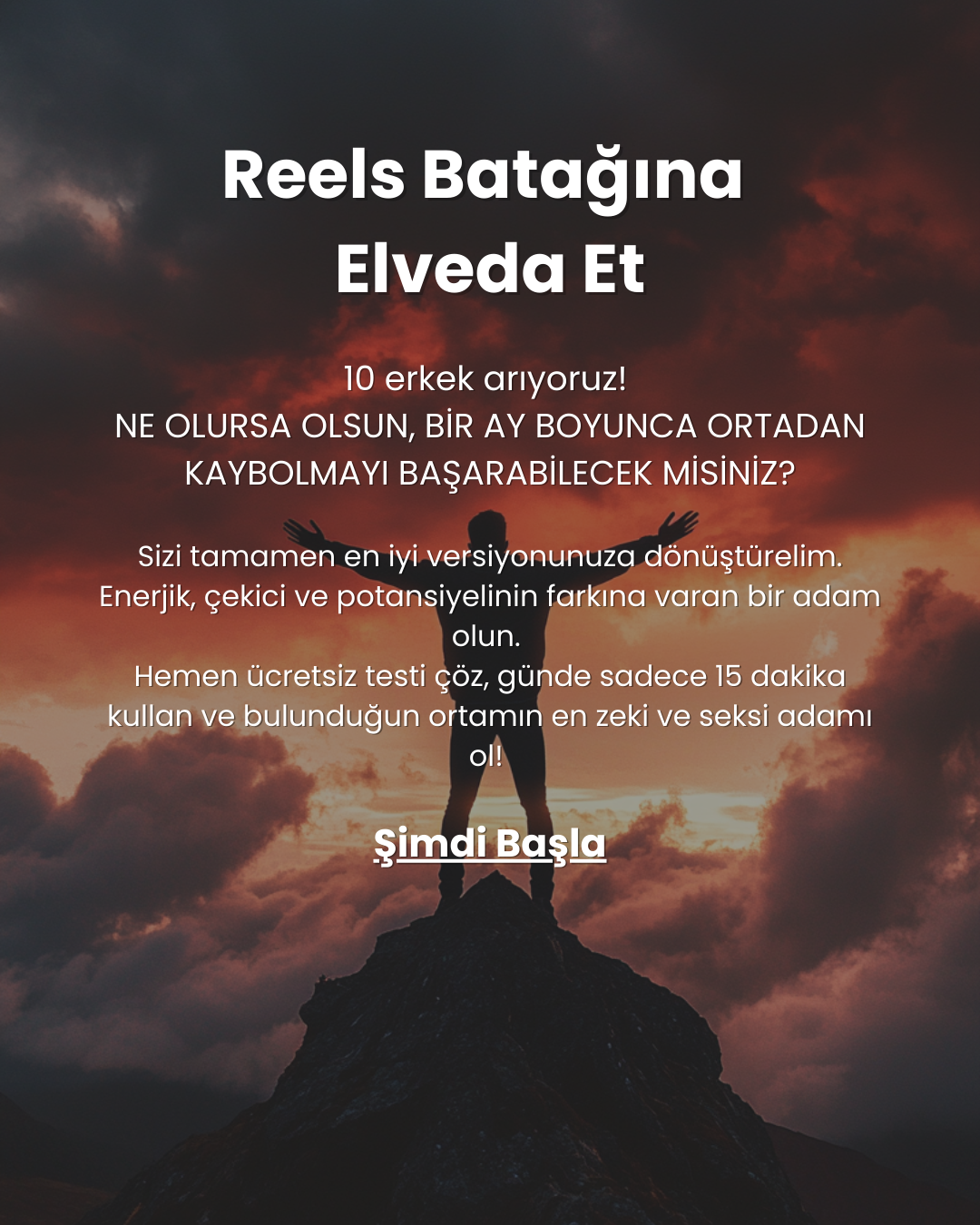 KitUp Facebook ad: Şimdi Başla