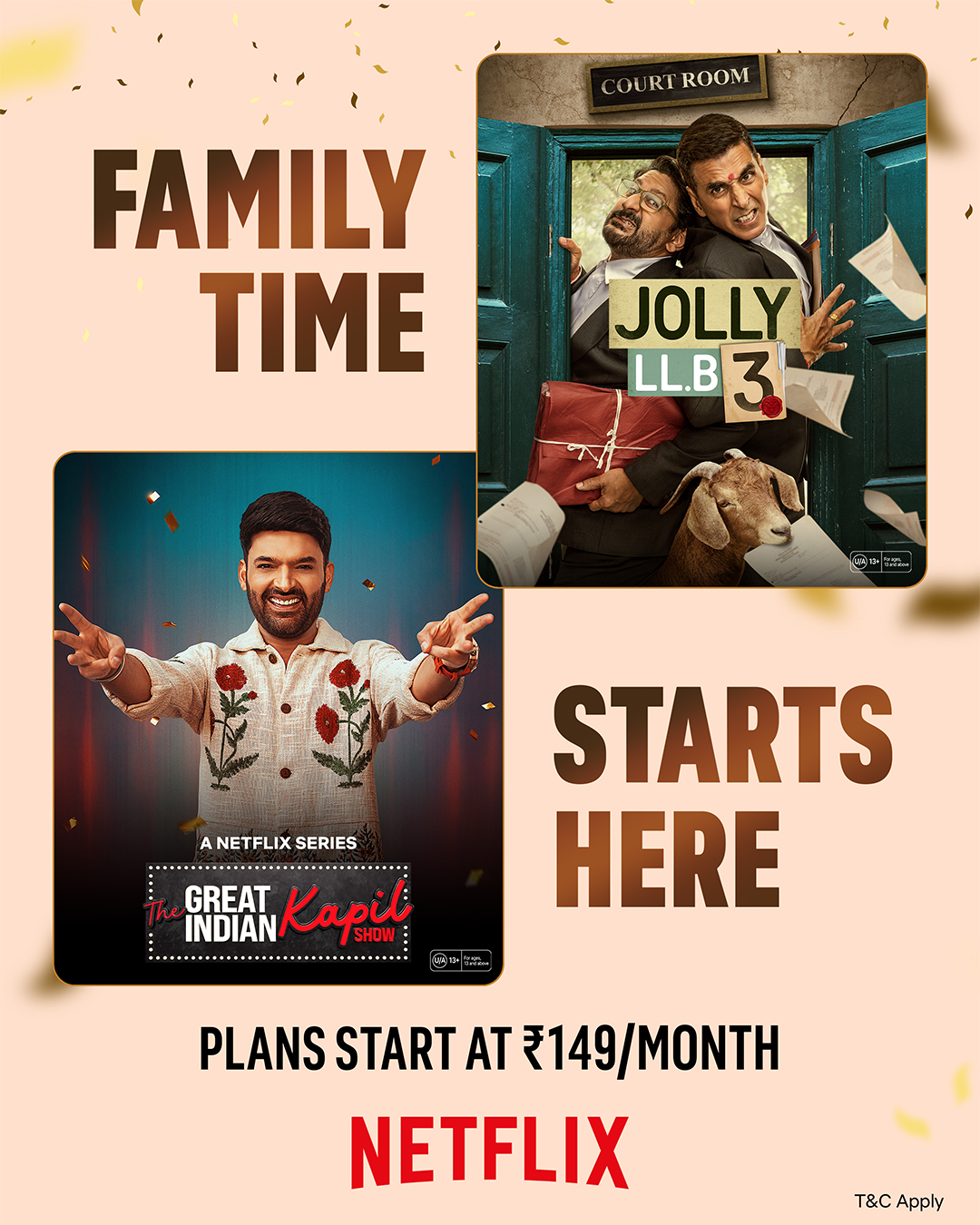 Netflix Facebook ad