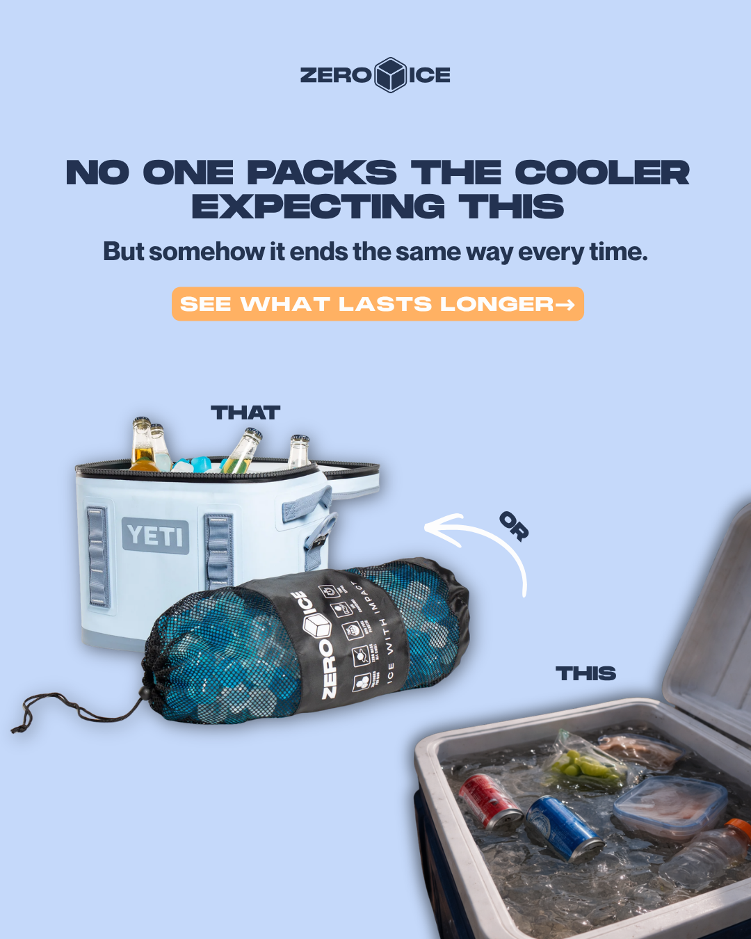 ZERO ICE Facebook ad