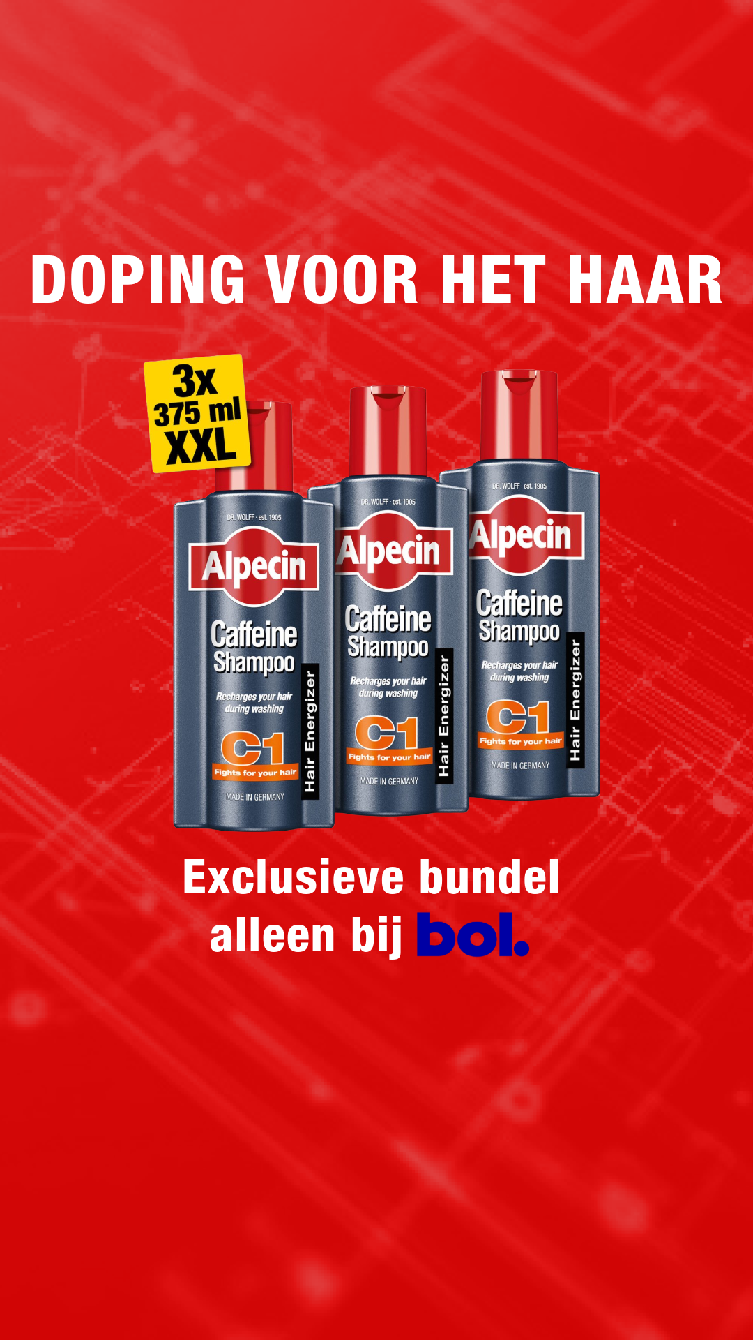 Alpecin Facebook ad