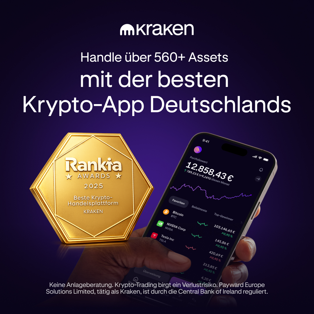 Kraken Digital Asset Exchange Facebook ad