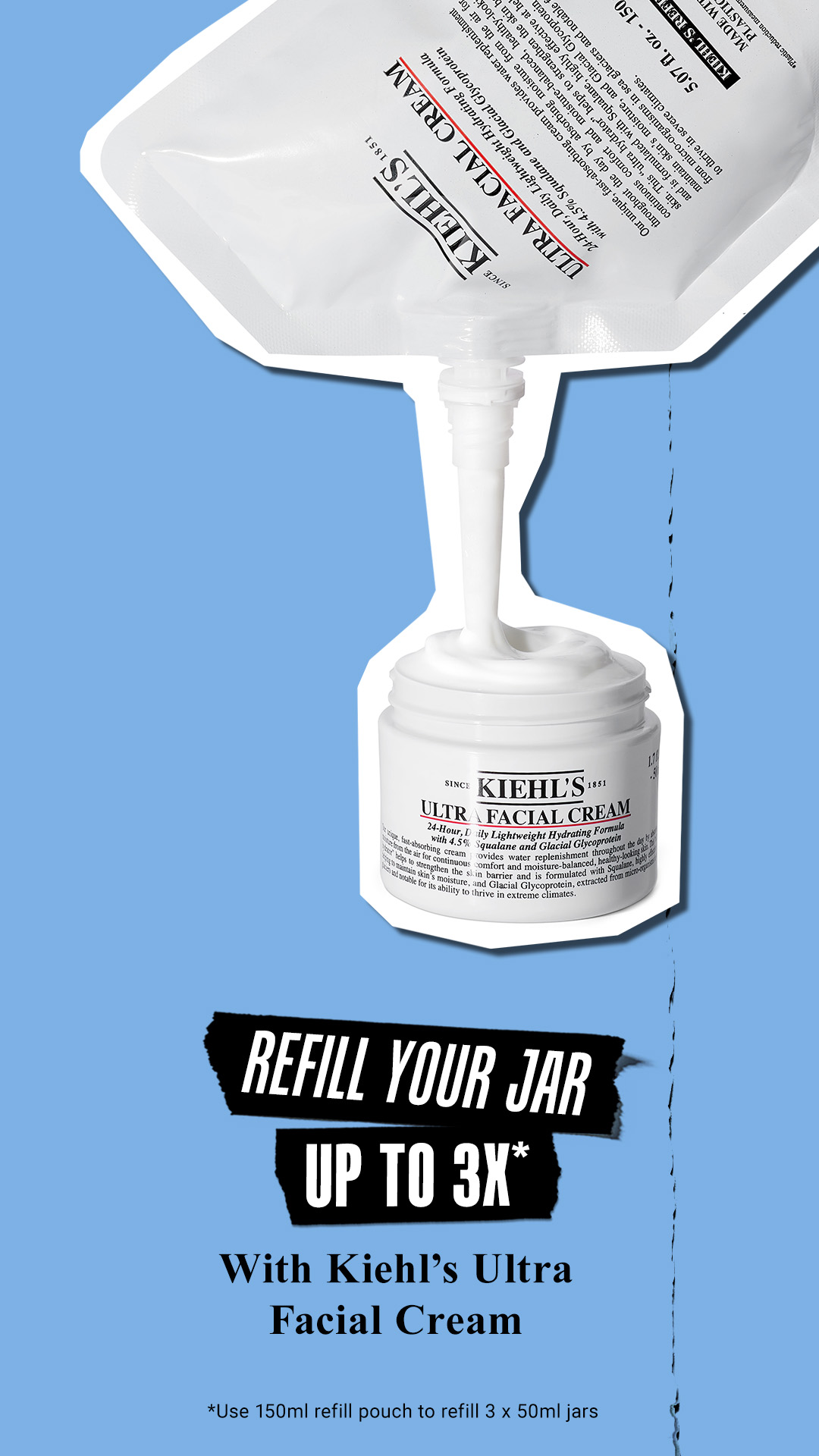 Kiehl's Facebook ad