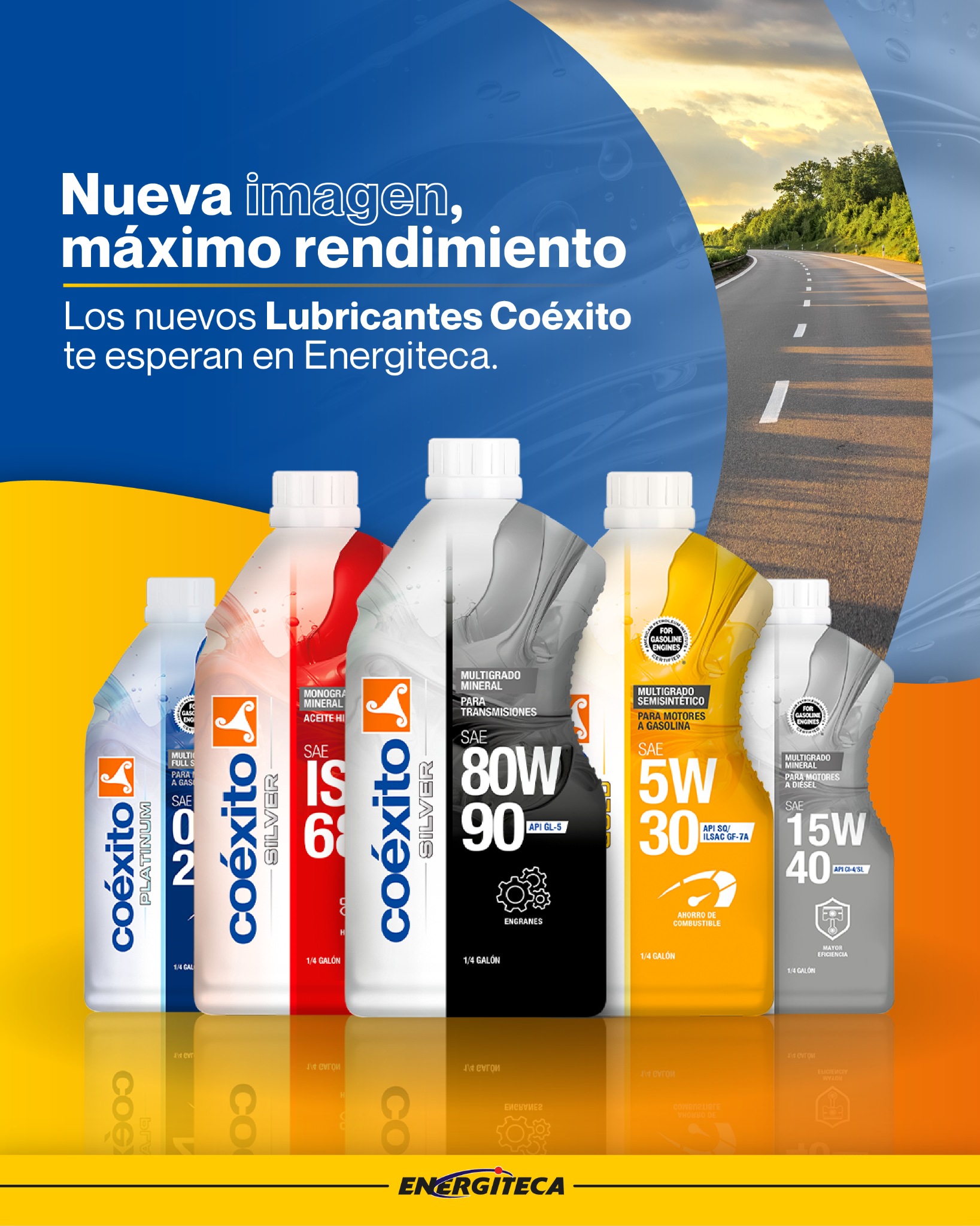 Energiteca Facebook ad: Haz tu Cambio de Aceite Ahora