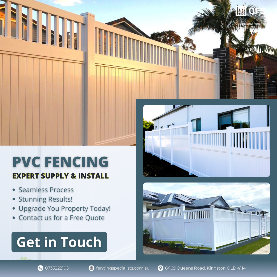 Queensland Fencing Specialists Facebook ad from Mar 22, 2025
