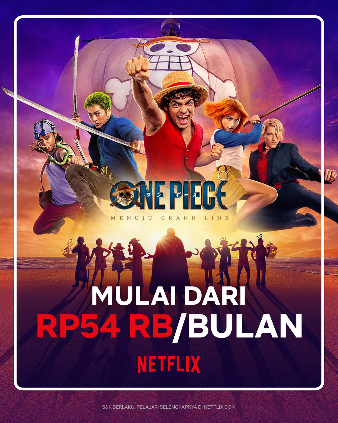 Netflix Facebook ad: Mulai dari Rp54 rb/bulan