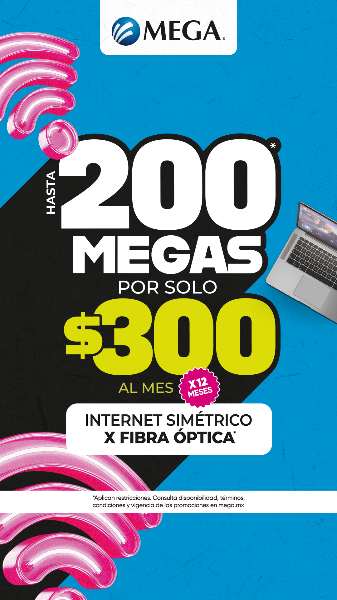 Megacable, Conectamos tu vida Facebook ad